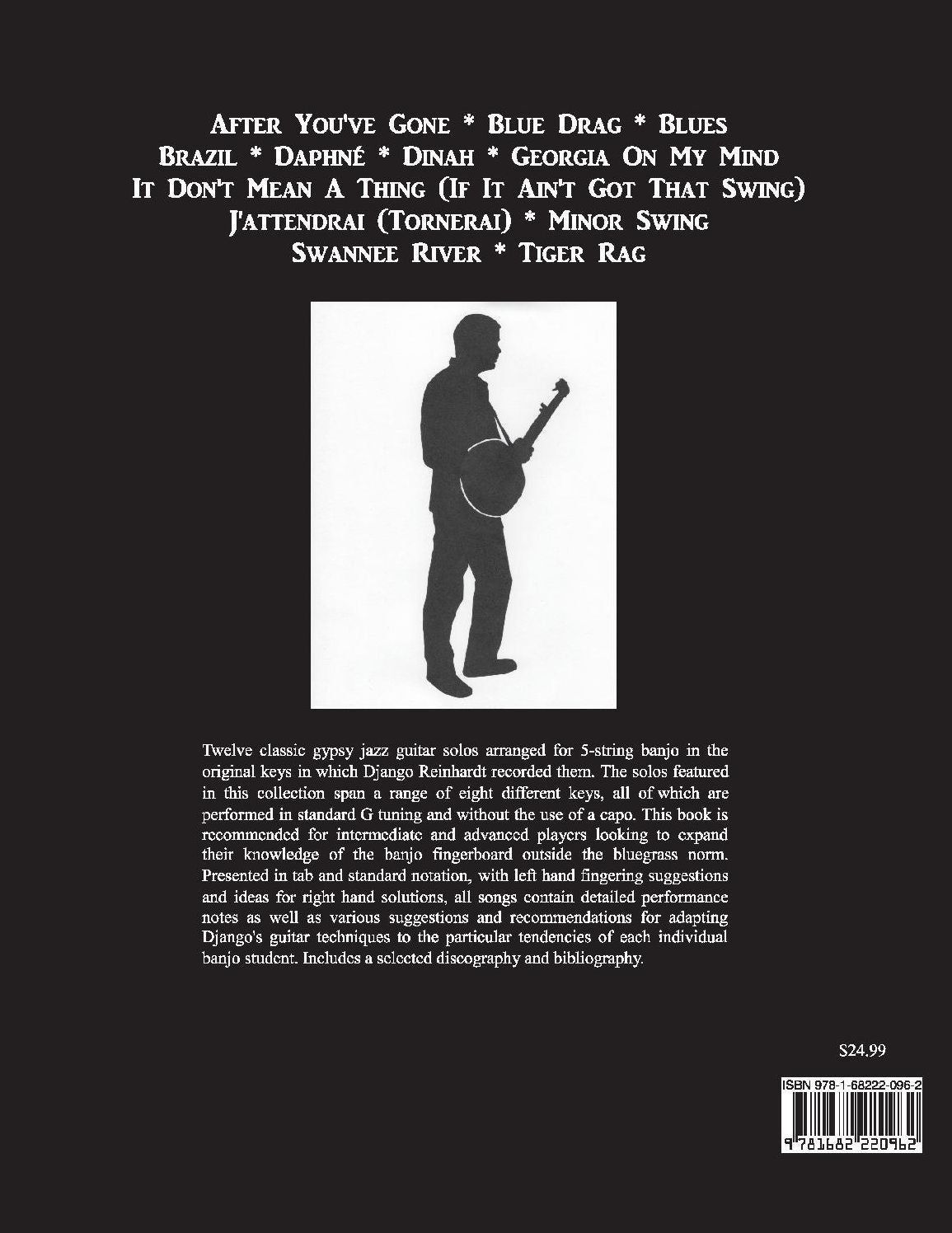 Django Reinhardt's Gypsy Jazz Guitar Solos Arranged For 5-String Banjo