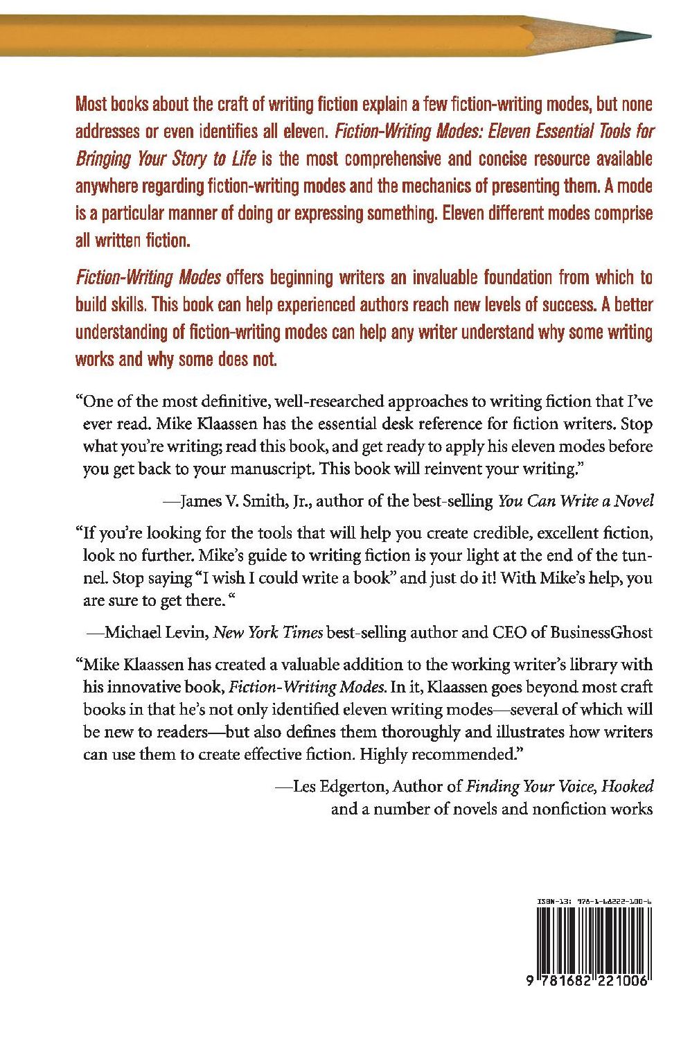 Fiction-Writing Modes: Eleven essential tools for bringing your story to life