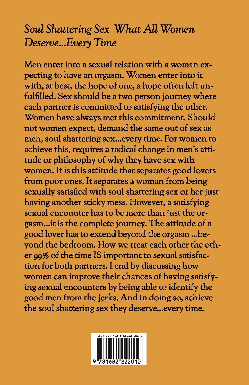 Soul Shattering Sex: What All Women Deserve