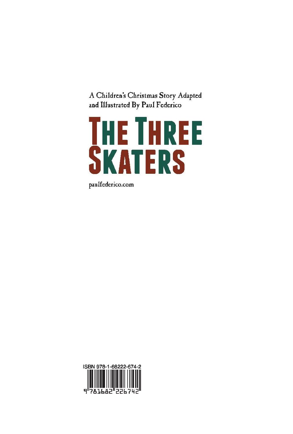 The Three Skaters: A Children's Christmas Story