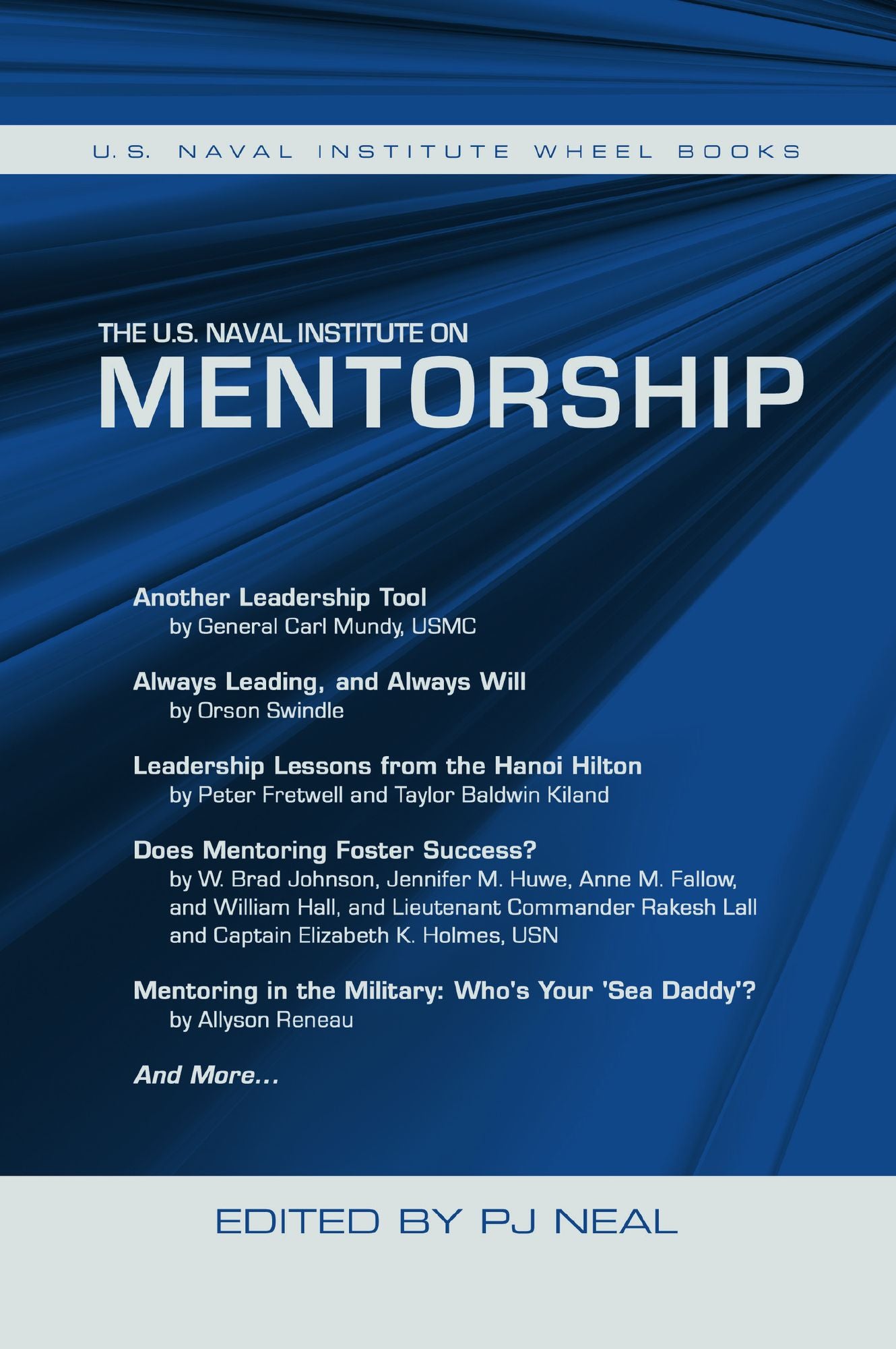 The U.S. Naval Institute on Mentorship: U.S. Naval Institute Wheel Book