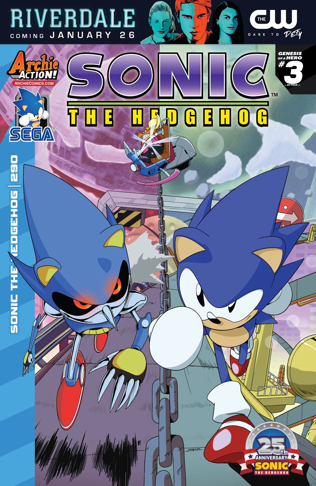 Sonic The Hedgehog #290: Genesis of a Hero Part Three