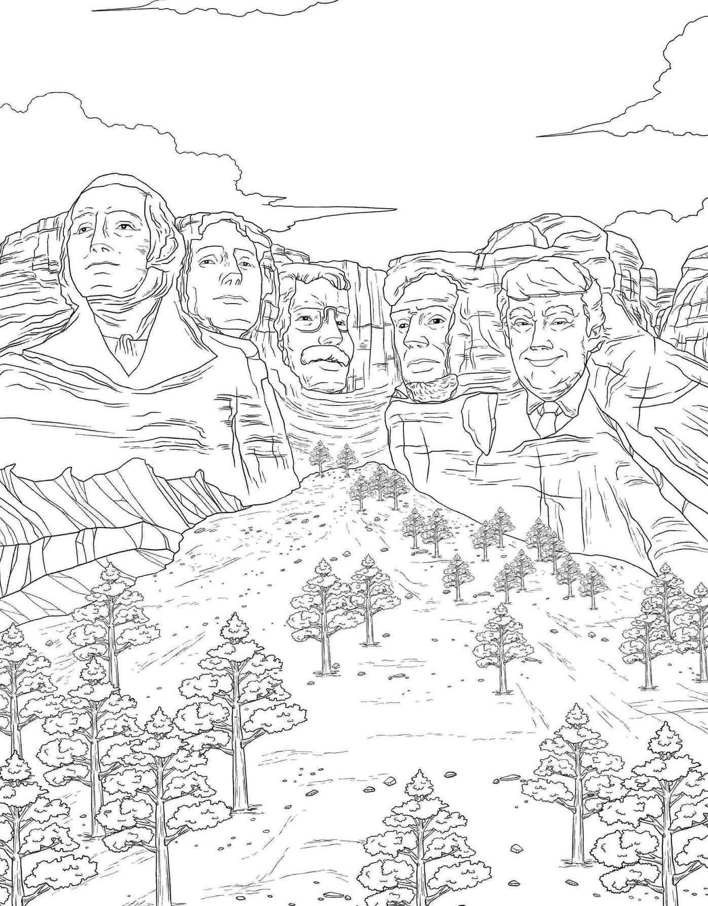 The Trump Coloring Book