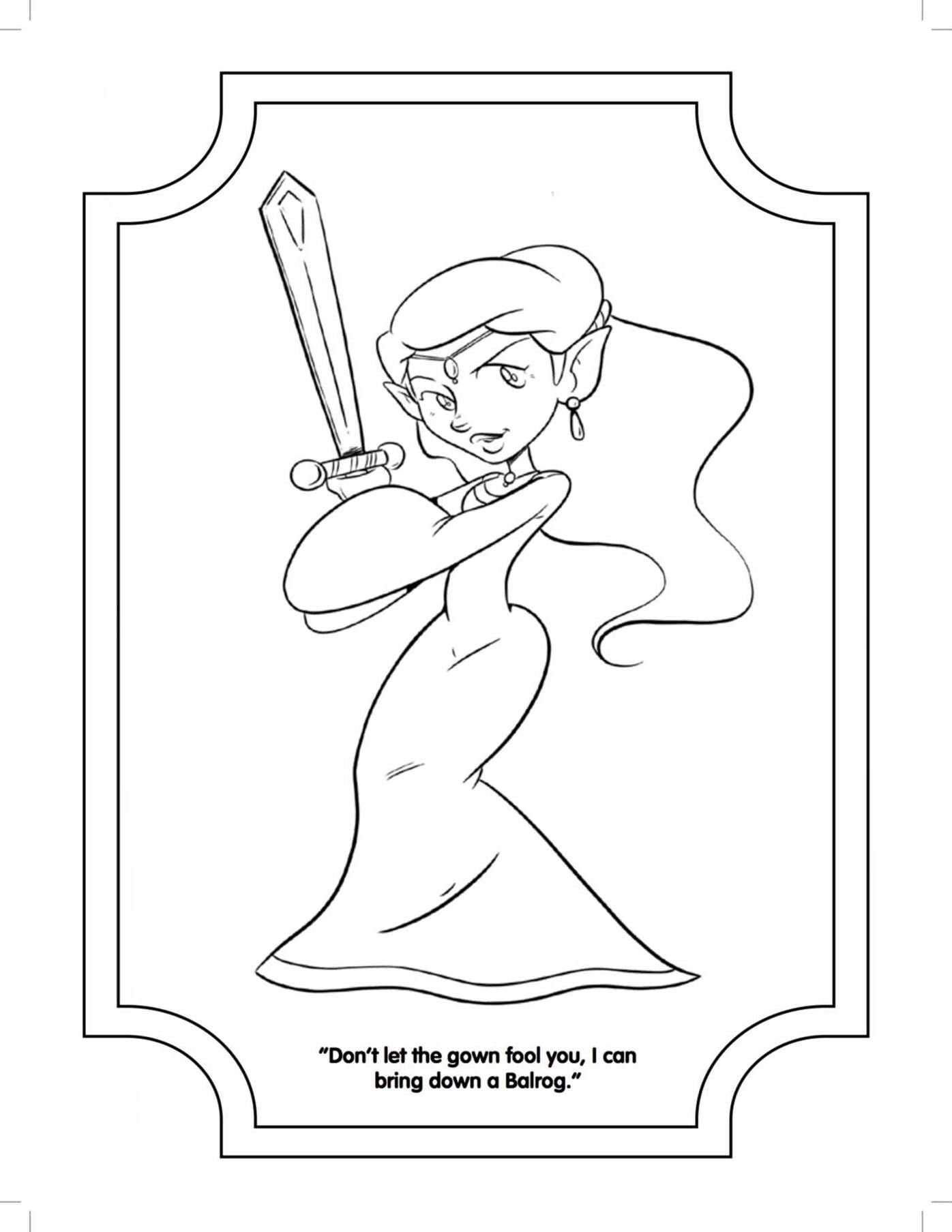 Fangirls: A Coloring Book for Girls That Like Stuff