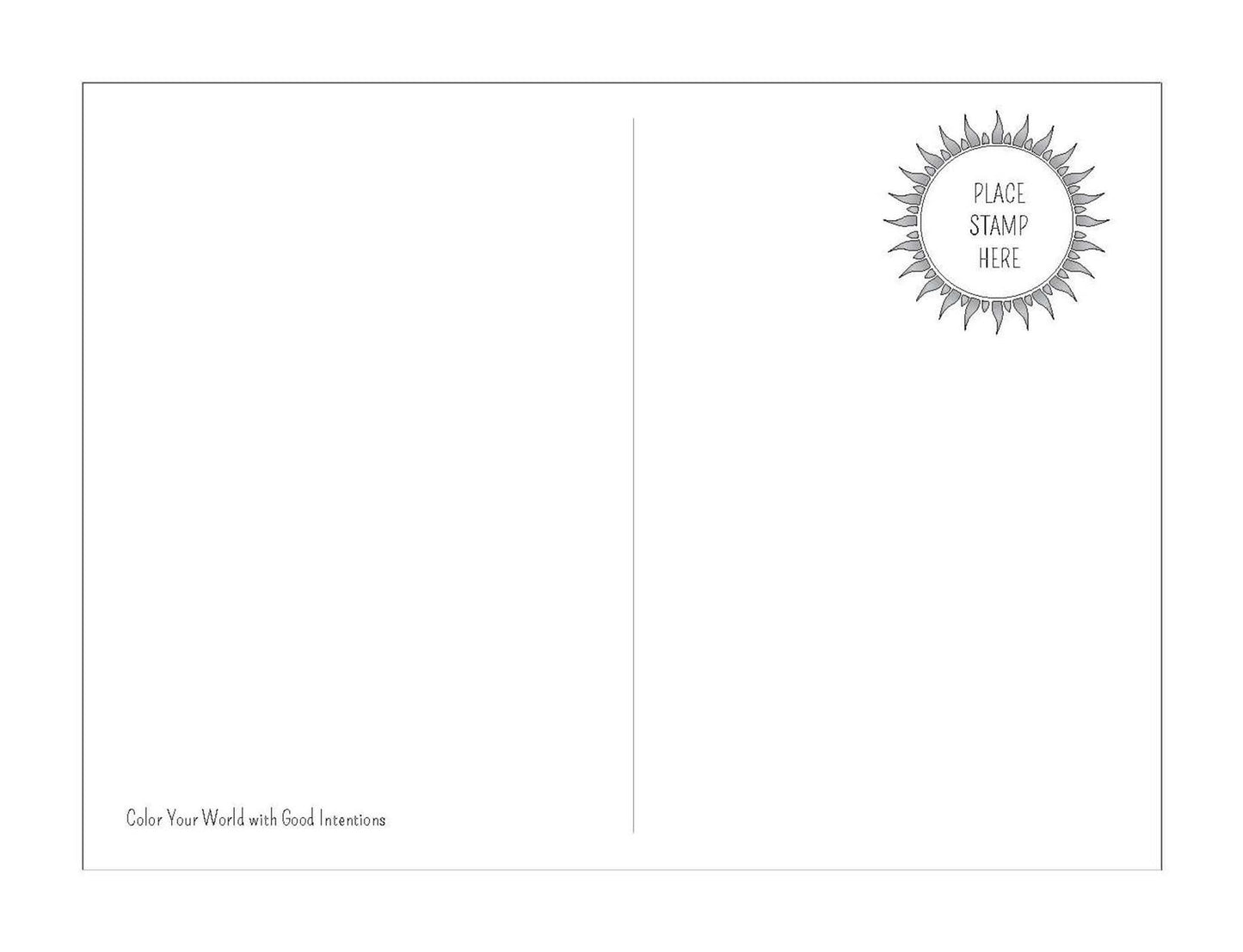 Color 'n Postcards: Karma
