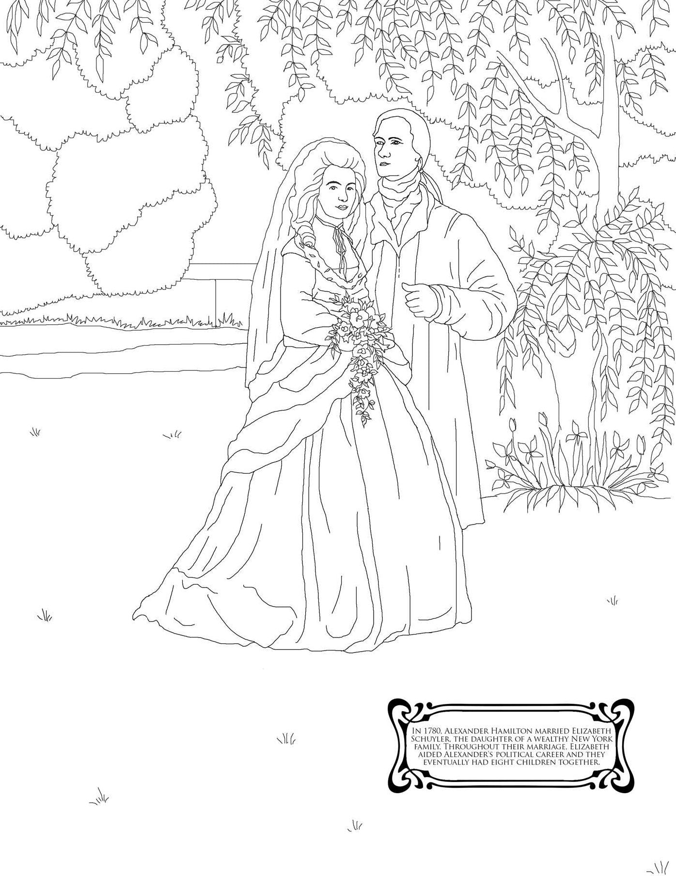 Hamilton: The Adult Coloring Book