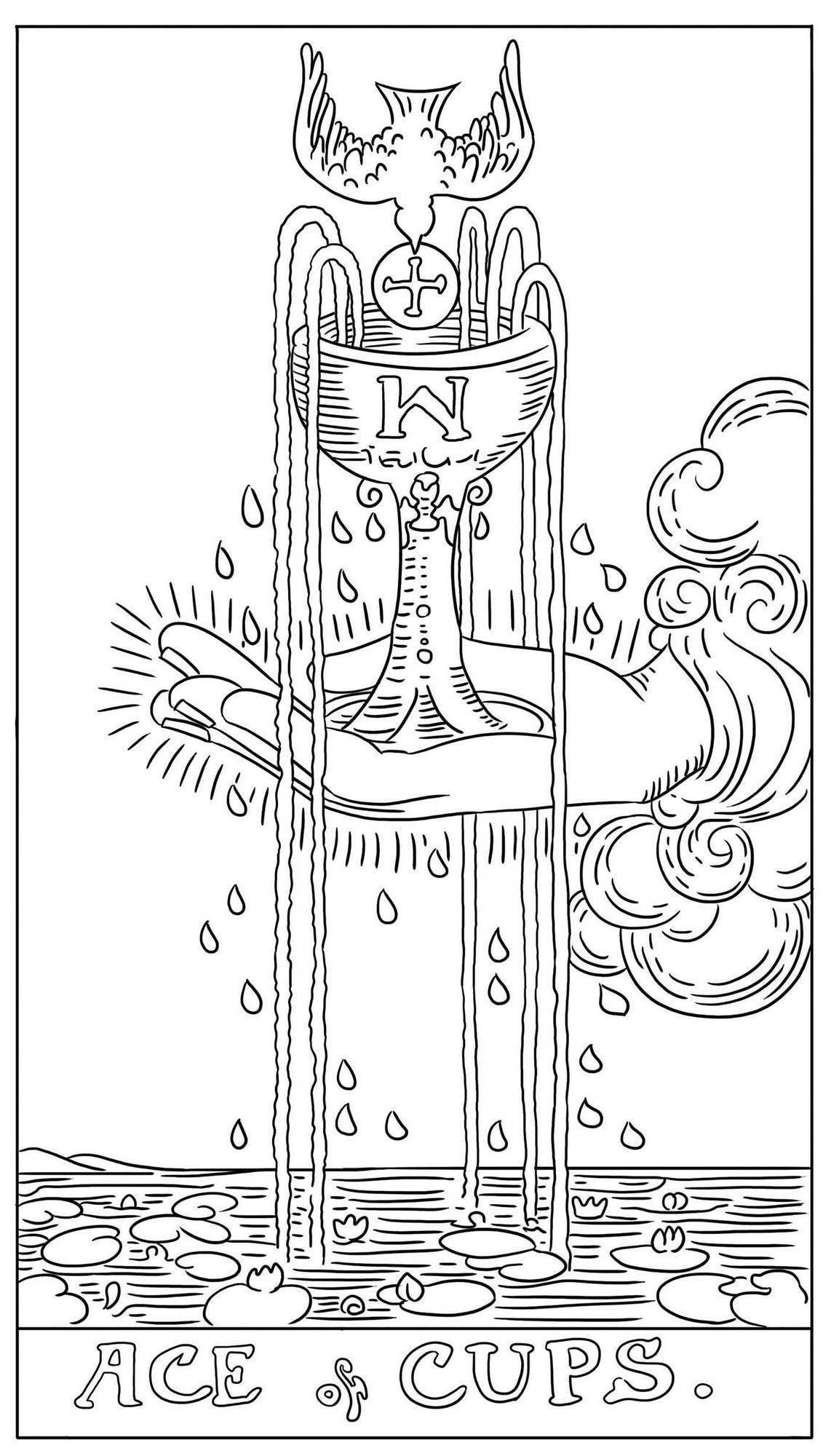 The Tarot Card Adult Coloring Book: Featuring All 78 Cards