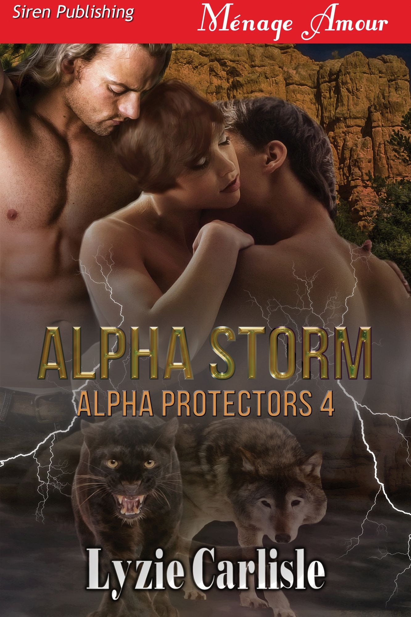 Alpha Storm [Alpha Protectors 4] (Siren Publishing Menage Amour)