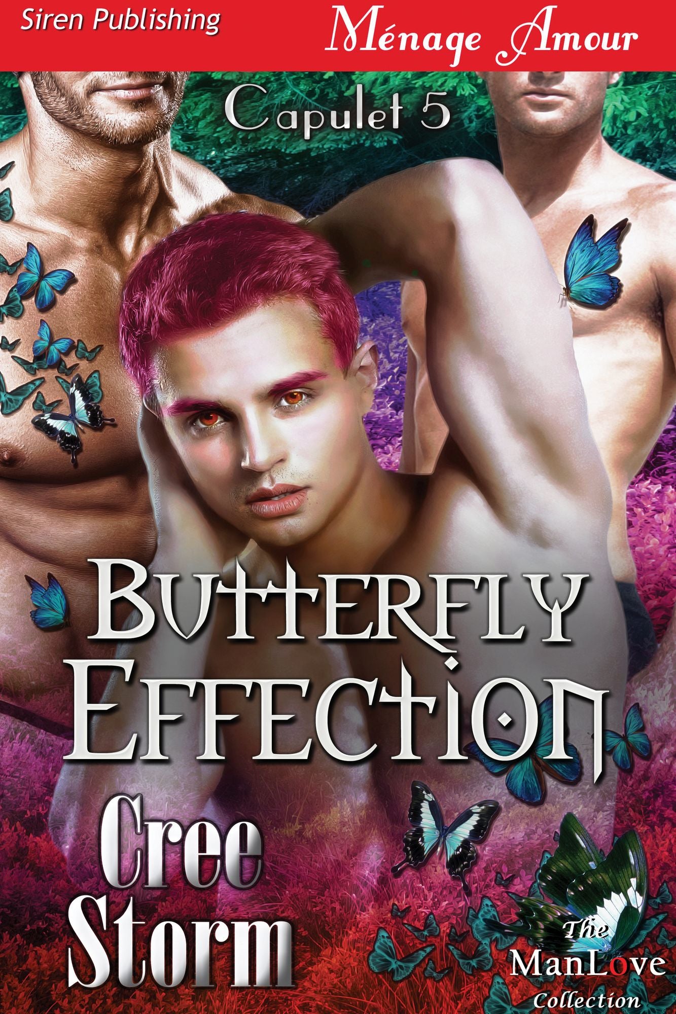Butterfly Effection [Capulet 5] (Siren Publishing Menage Amour ManLove)