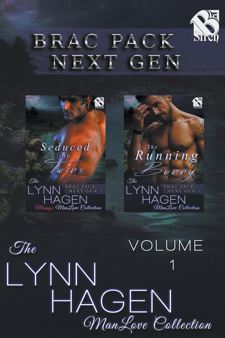 Brac Pack Next Gen, Volume 1 [Seduced by Twins: The Running Bunny] (Siren Publishing: The Lynn Hagen Menage ManLove Collection)