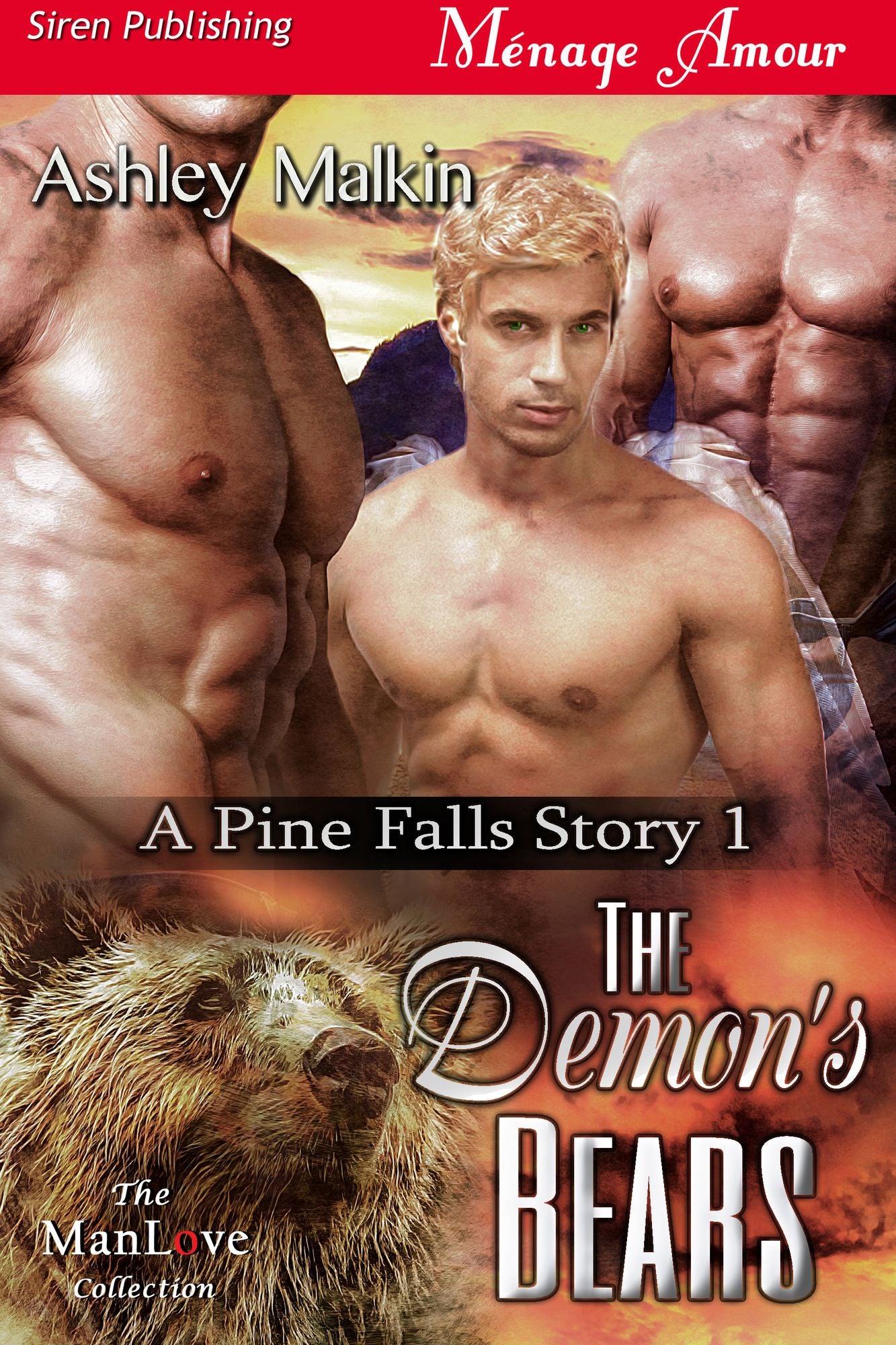 The Demon's Bears [A Pine Falls Story 1] (Siren Publishing Menage Amour ManLove)
