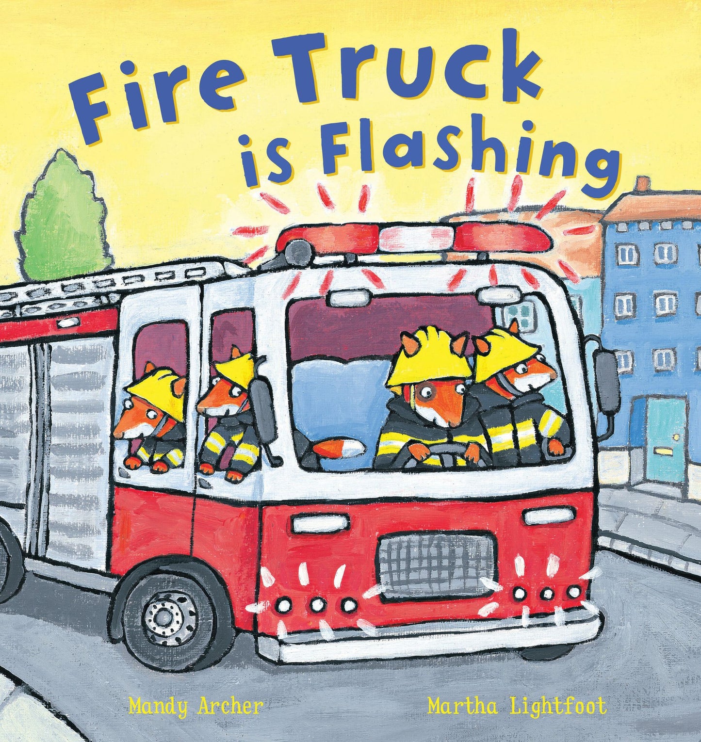 Fire Truck is Flashing