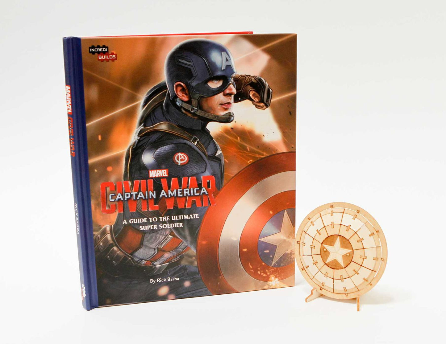 IncrediBuilds: Marvel's Captain America: Civil War Deluxe Book and Model Set: A Guide to the Ultimate Super Soldier