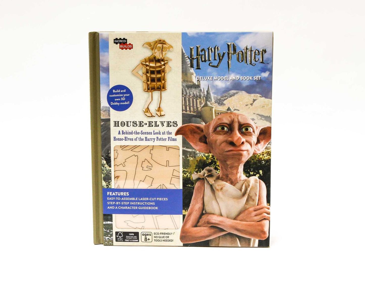 IncrediBuilds: Harry Potter: House-Elves: Deluxe Model and Book Set