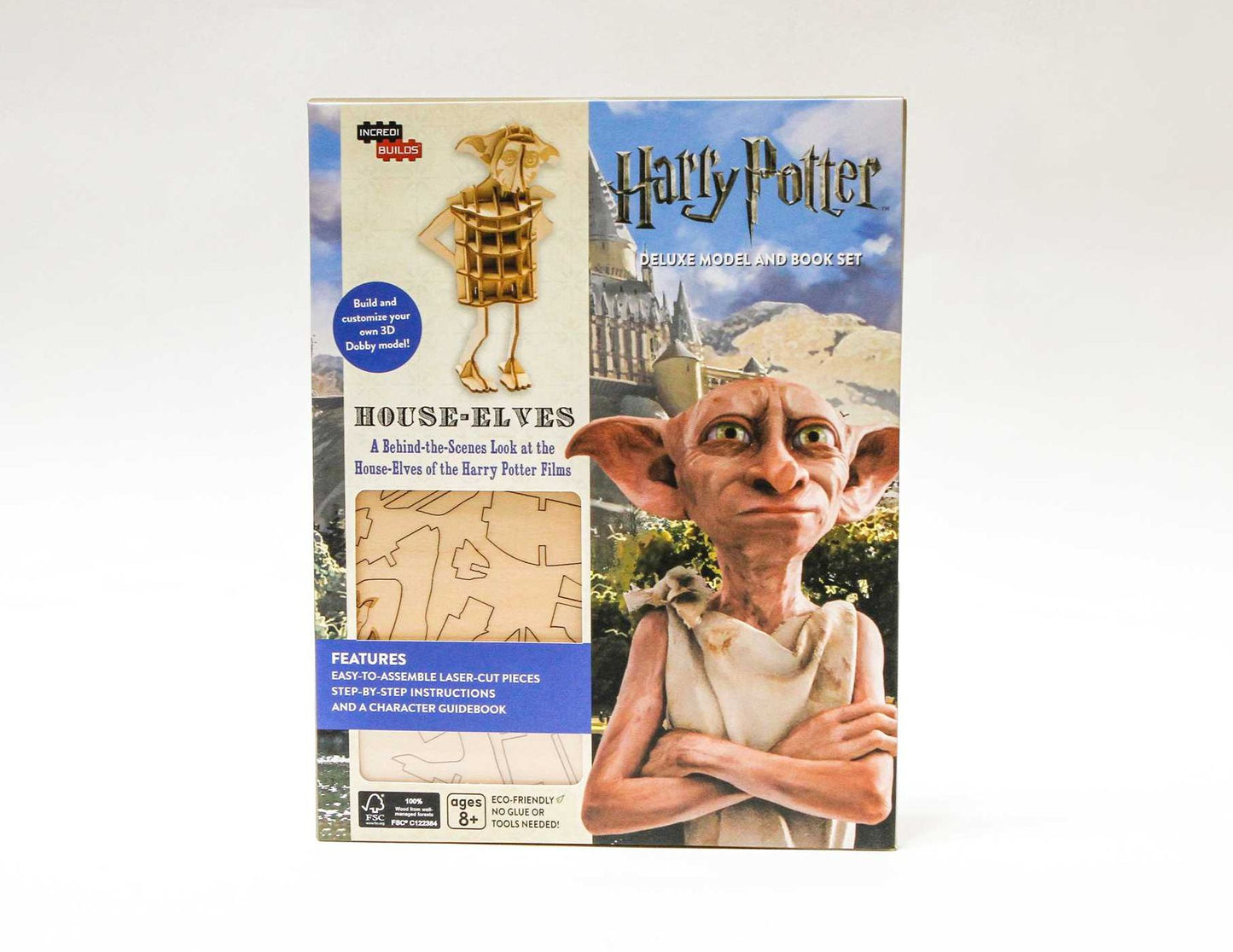 IncrediBuilds: Harry Potter: House-Elves: Deluxe Model and Book Set