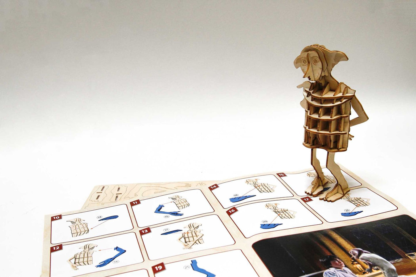 IncrediBuilds: Harry Potter: House-Elves: Deluxe Model and Book Set