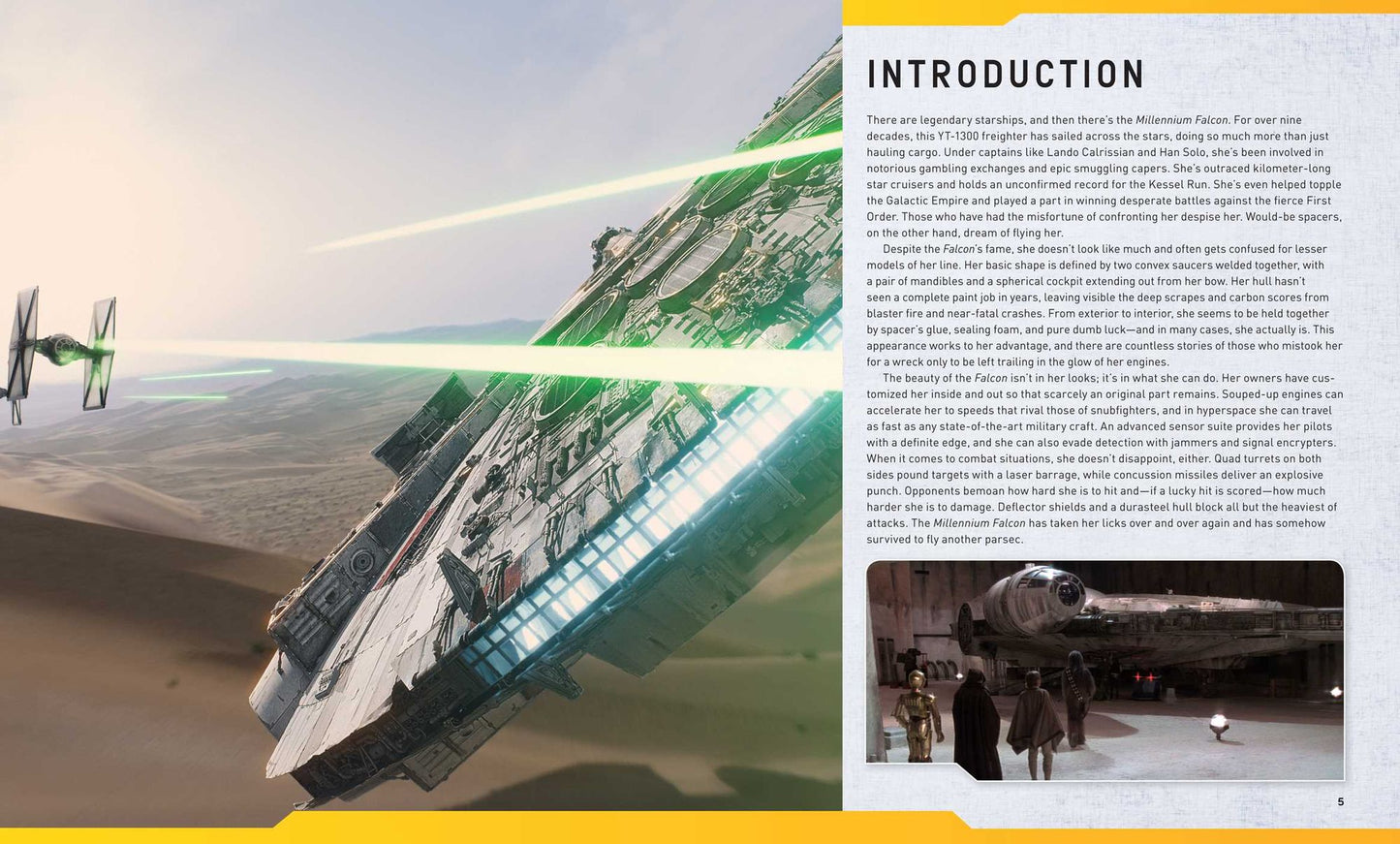 IncrediBuilds: Star Wars: Millennium Falcon Deluxe Book and Model Set