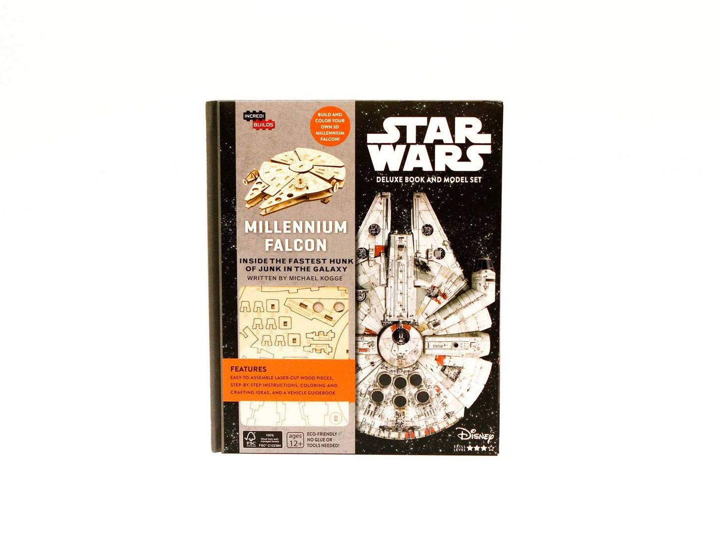 IncrediBuilds: Star Wars: Millennium Falcon Deluxe Book and Model Set