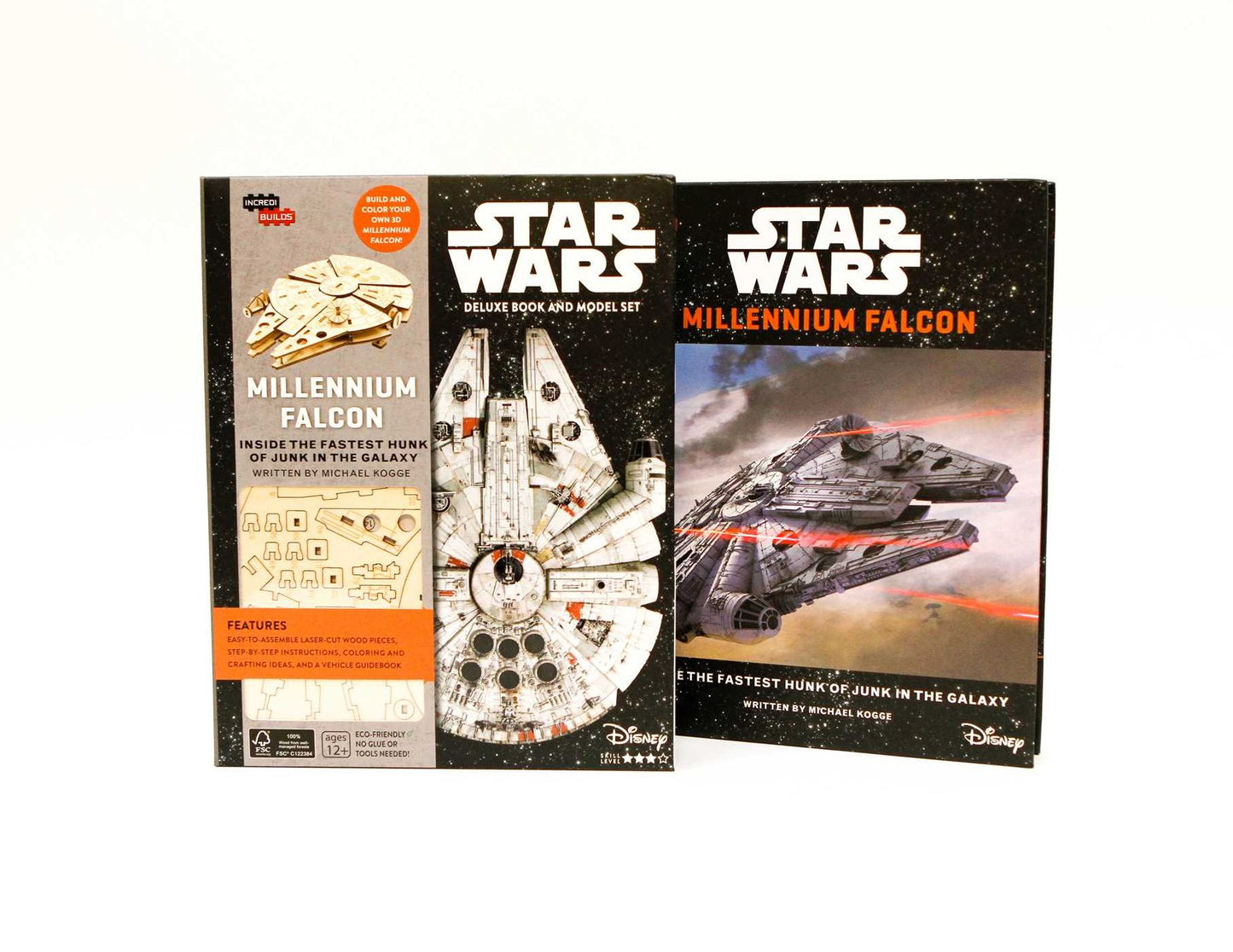 IncrediBuilds: Star Wars: Millennium Falcon Deluxe Book and Model Set