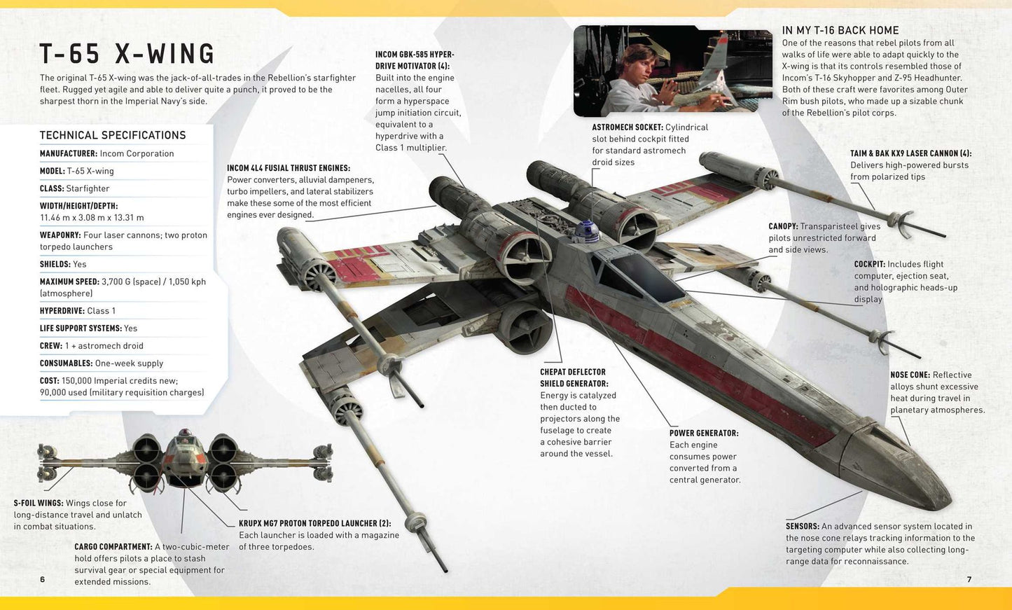 IncrediBuilds: Star Wars: X-Wing Deluxe Book and Model Set