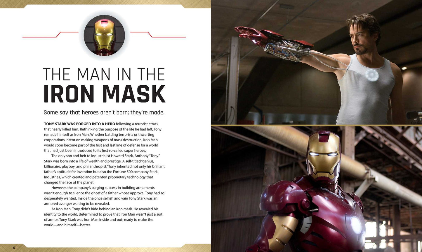 IncrediBuilds: Marvel's Captain America: Civil War: Iron Man Signature Series Book and Model Set