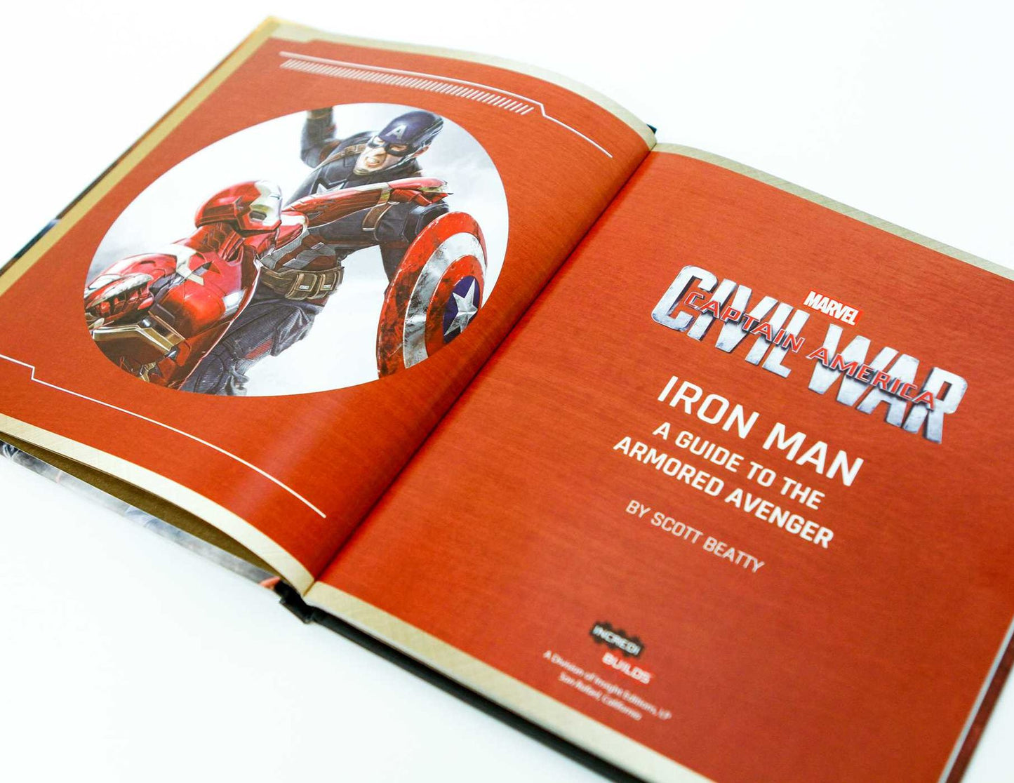 IncrediBuilds: Marvel's Captain America: Civil War: Iron Man Signature Series Book and Model Set