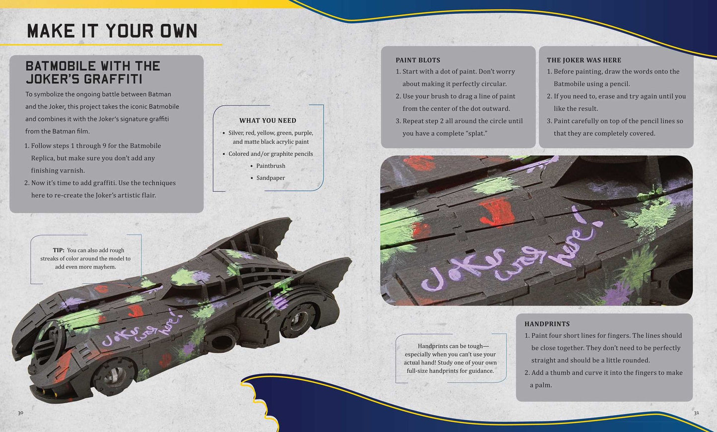 IncrediBuilds: Batmobile Signature Series Book and Model Set