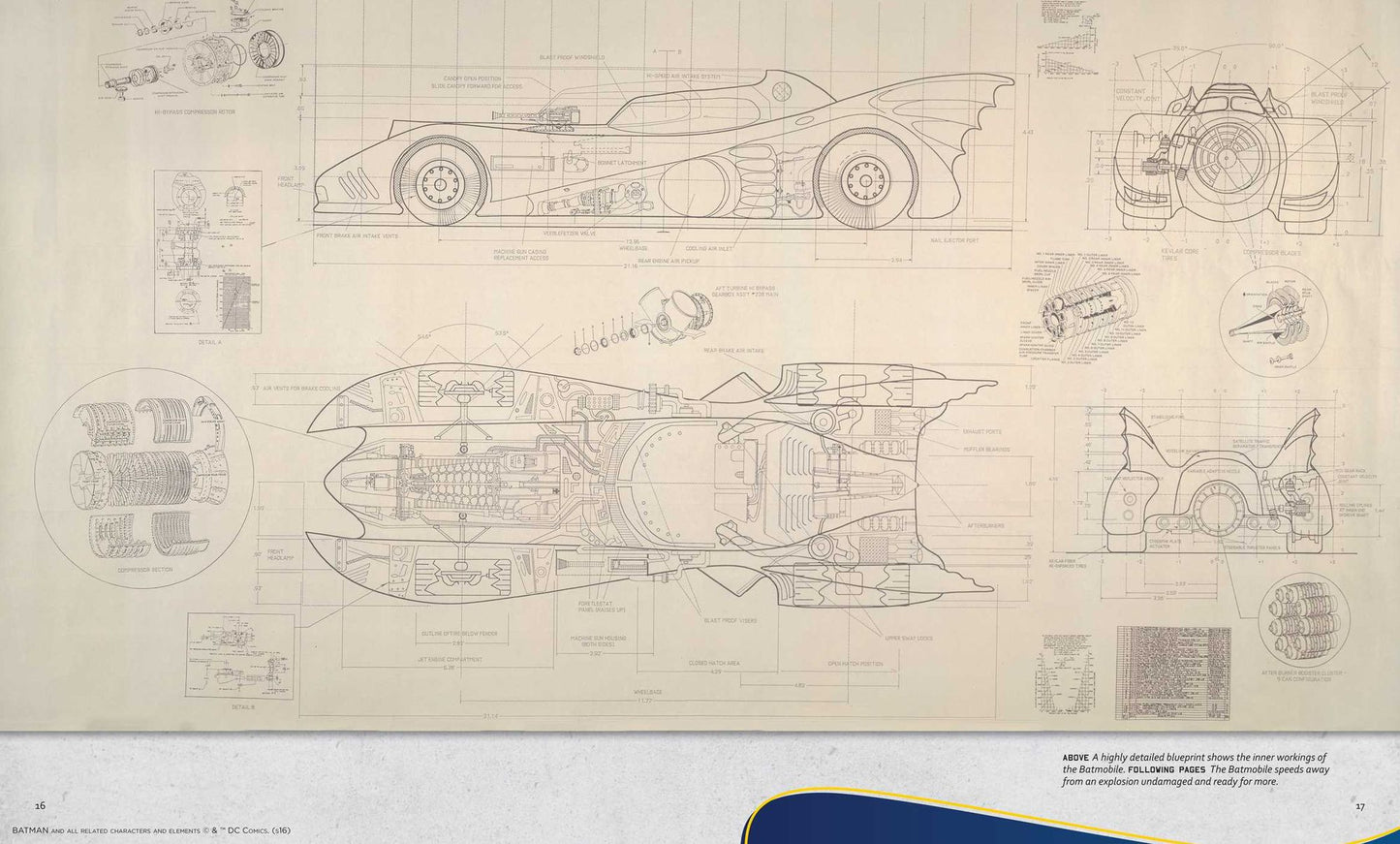 IncrediBuilds: Batmobile Signature Series Book and Model Set