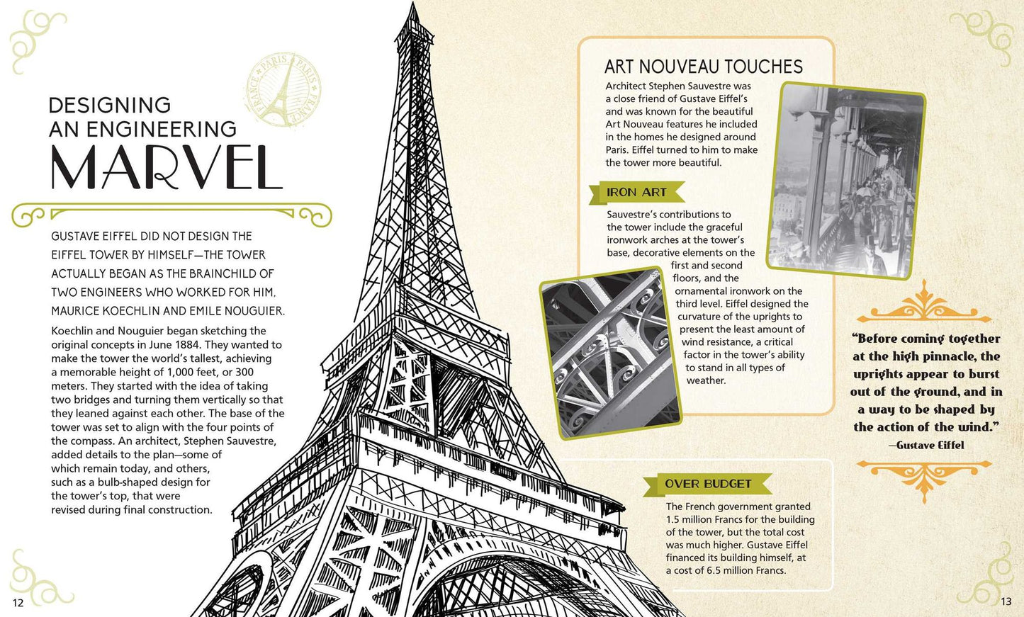 IncrediBuilds: Paris: Eiffel Tower Deluxe Book and Model Set