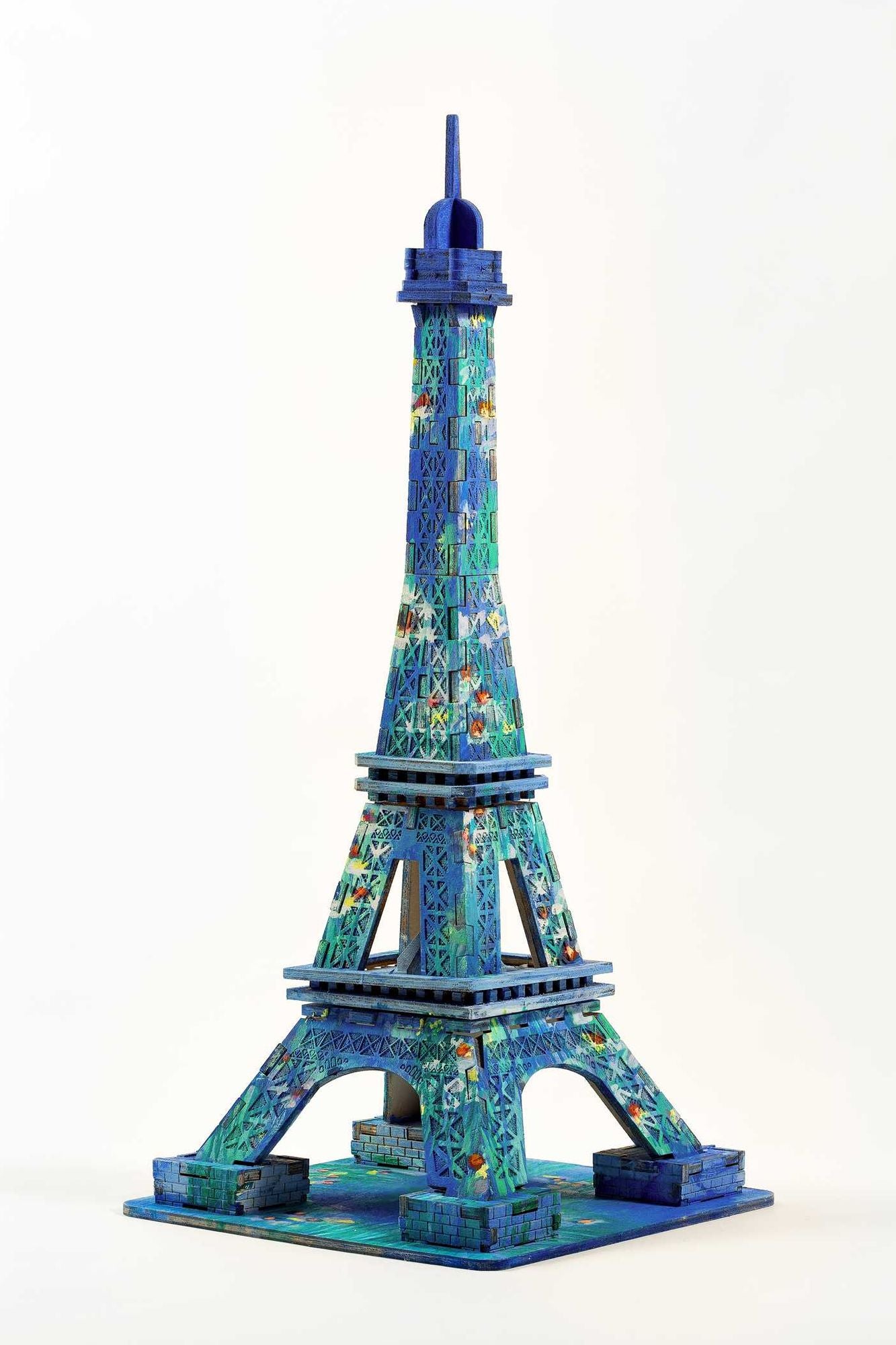 IncrediBuilds: Paris: Eiffel Tower Deluxe Book and Model Set