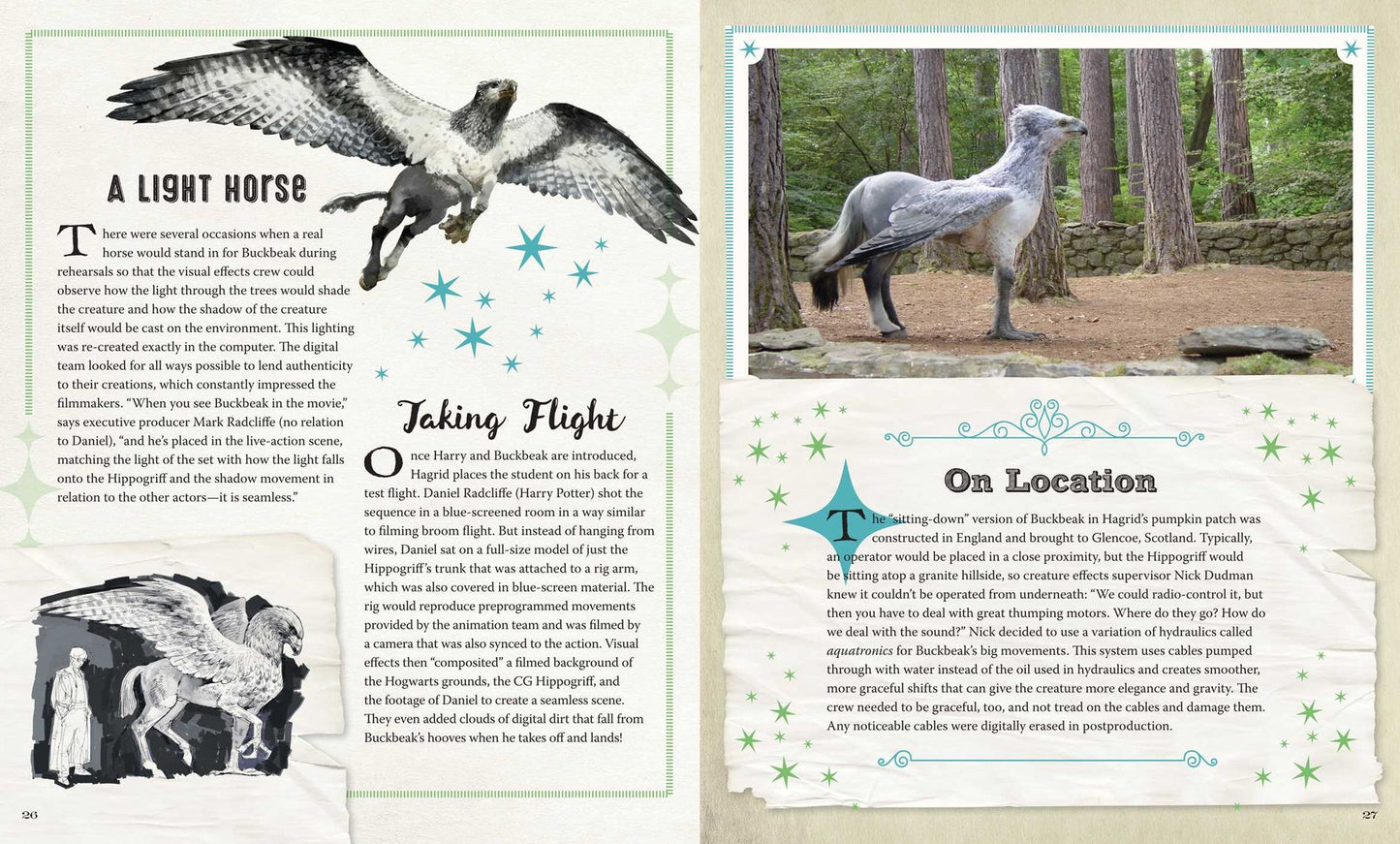 IncrediBuilds: Harry Potter: Buckbeak Deluxe Book and Model Set