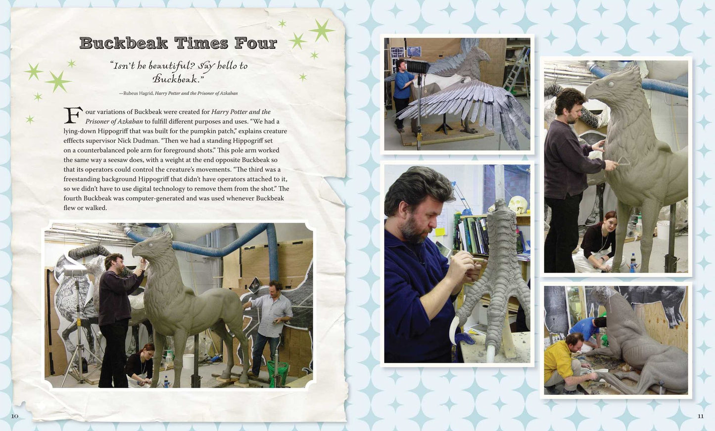 IncrediBuilds: Harry Potter: Buckbeak Deluxe Book and Model Set