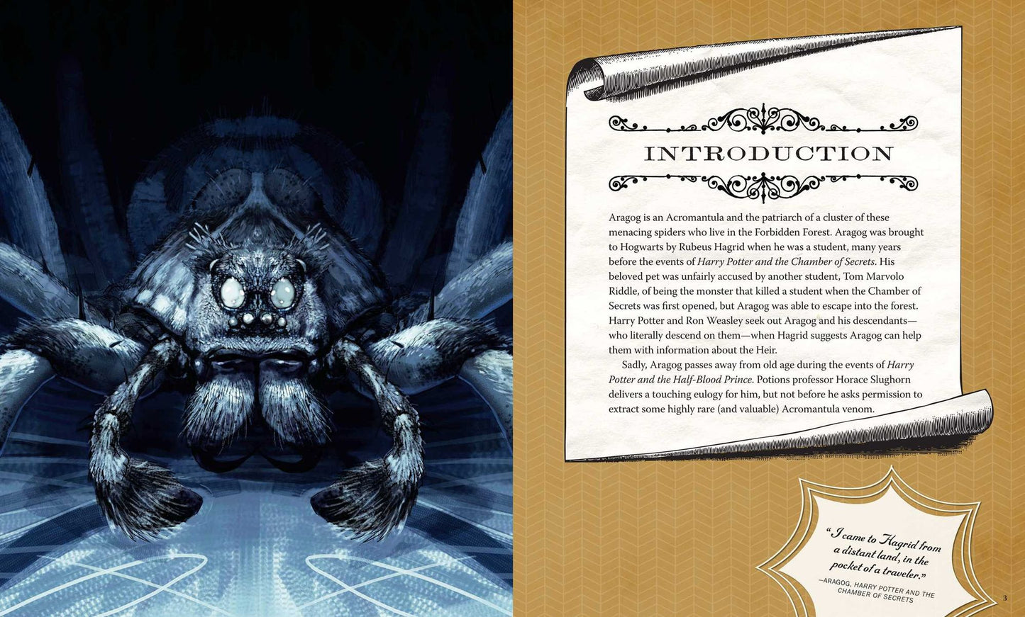 IncrediBuilds: Harry Potter: Aragog Deluxe Book and Model Set
