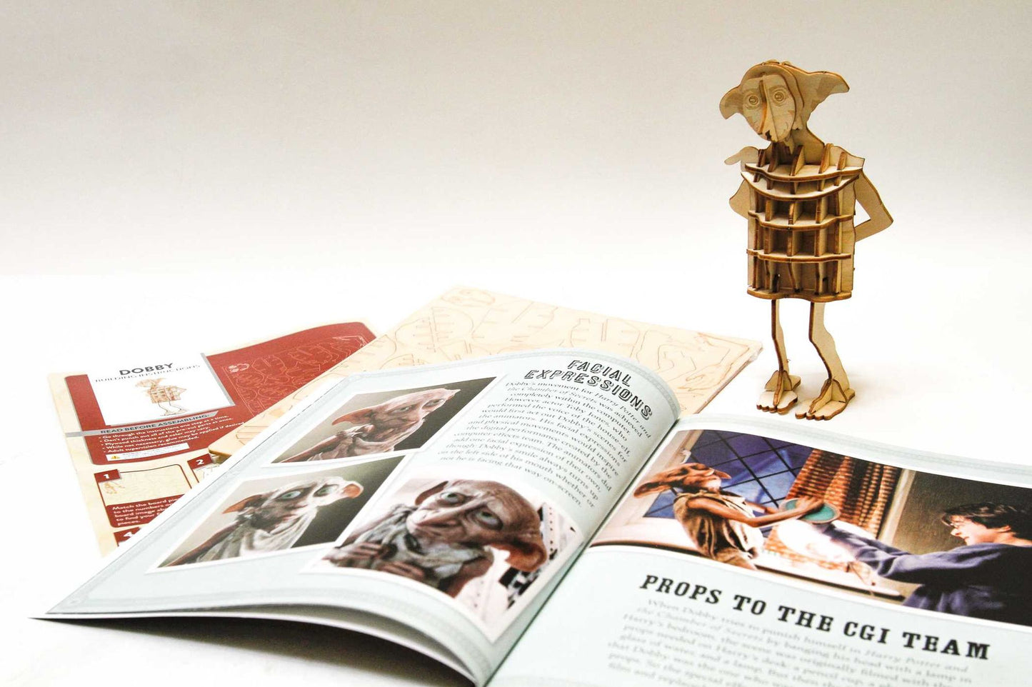 IncrediBuilds: Harry Potter: Dobby 3D Wood Model and Booklet