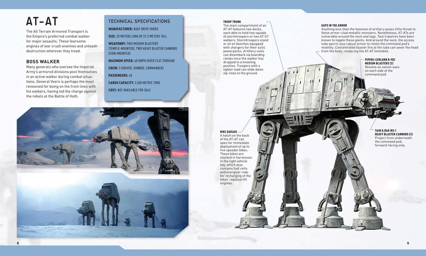 IncrediBuilds: Star Wars: Rogue One: AT-ACT Deluxe Book and Model Set