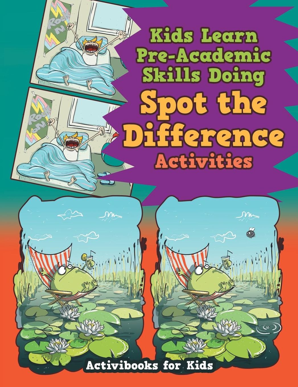 Kids Learn Pre-Academic Skills Doing Spot the Difference Activities