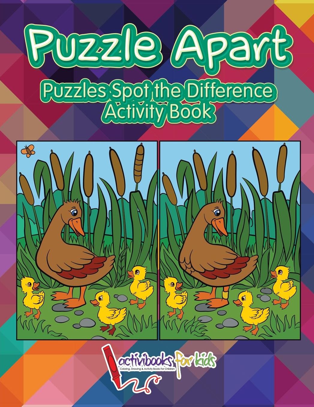 Puzzle Apart: Puzzles Spot the Difference Activity Book