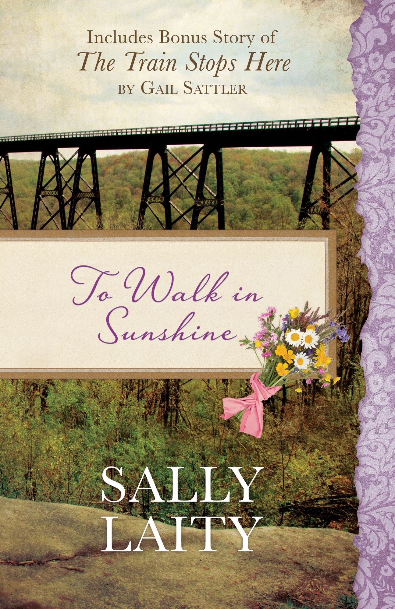 To Walk in Sunshine: Also Includes Bonus Story of The Train Stops Here by Gail Sattler