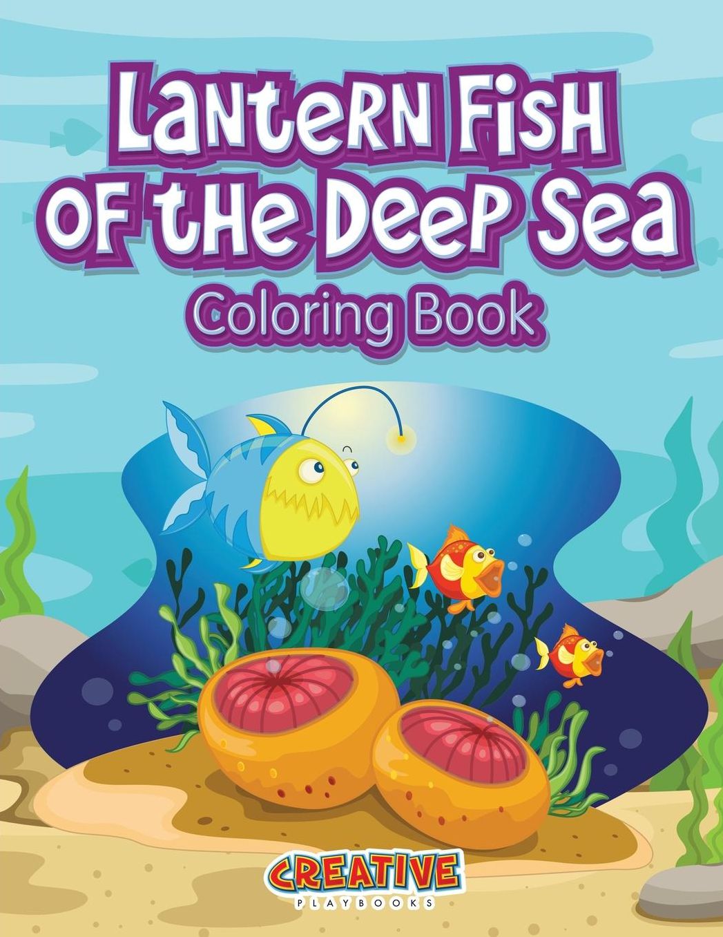 Lantern Fish of the Deep Sea Coloring Book