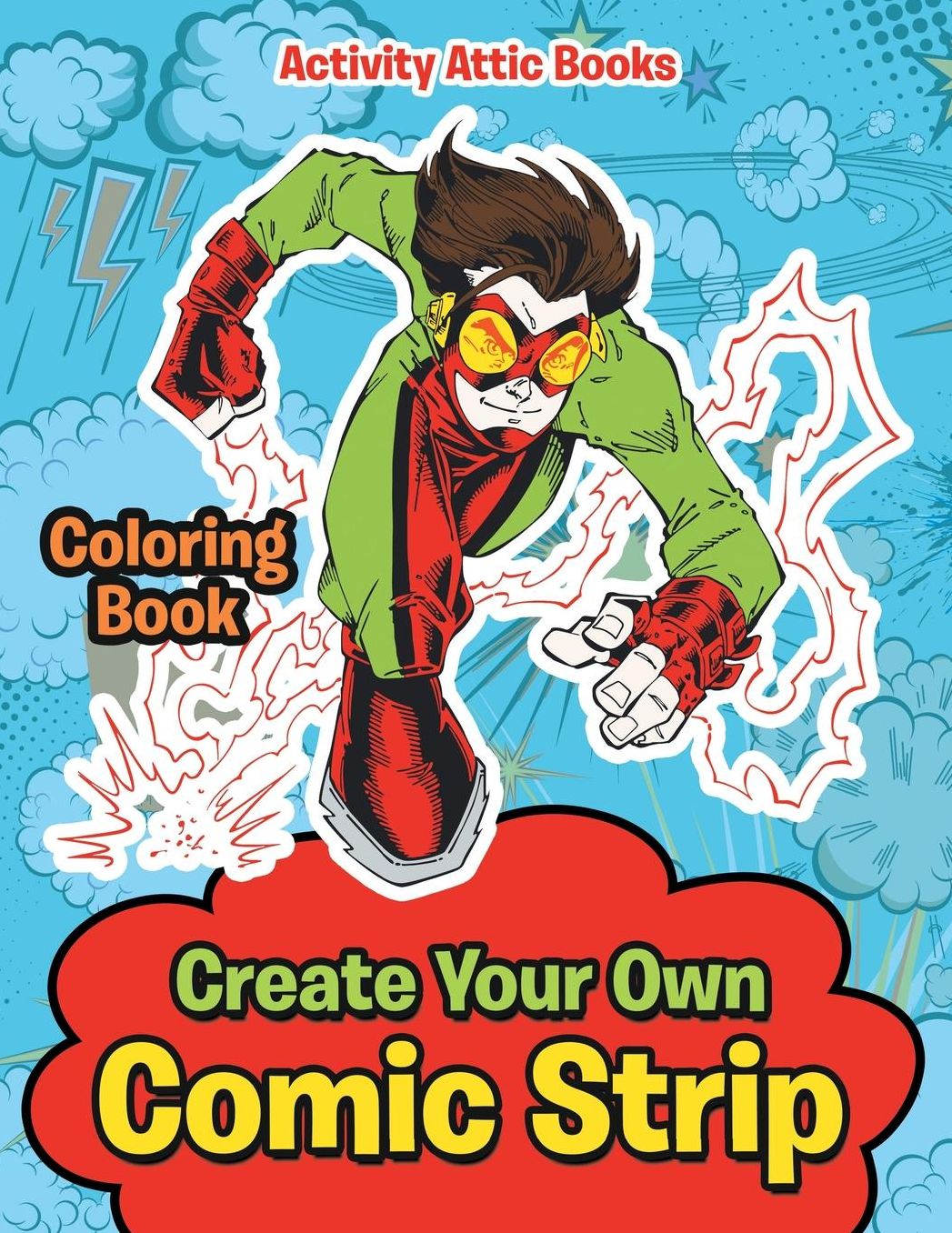 Create Your Own Comic Strip Coloring Book