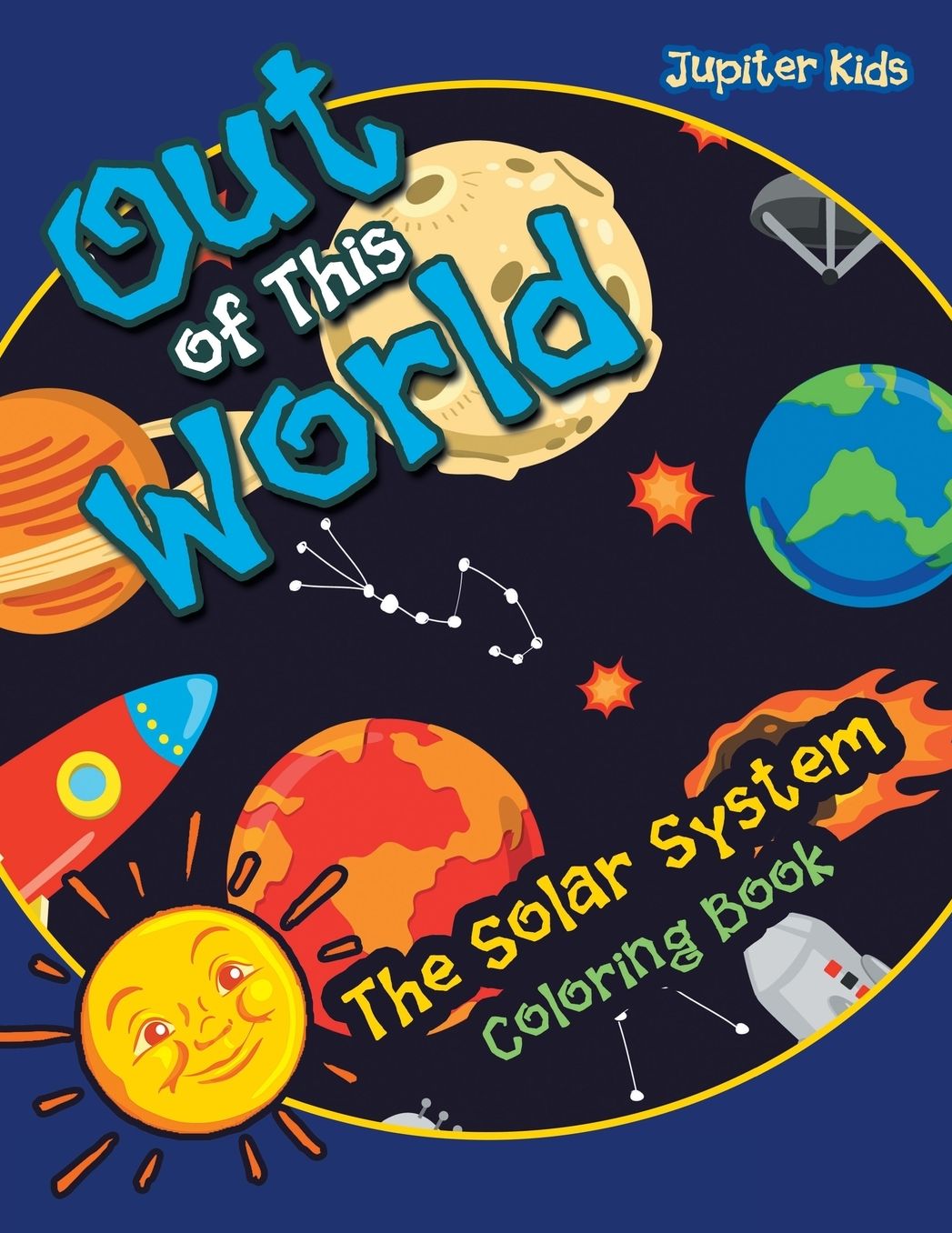 Out of This World: the Solar System coloring book