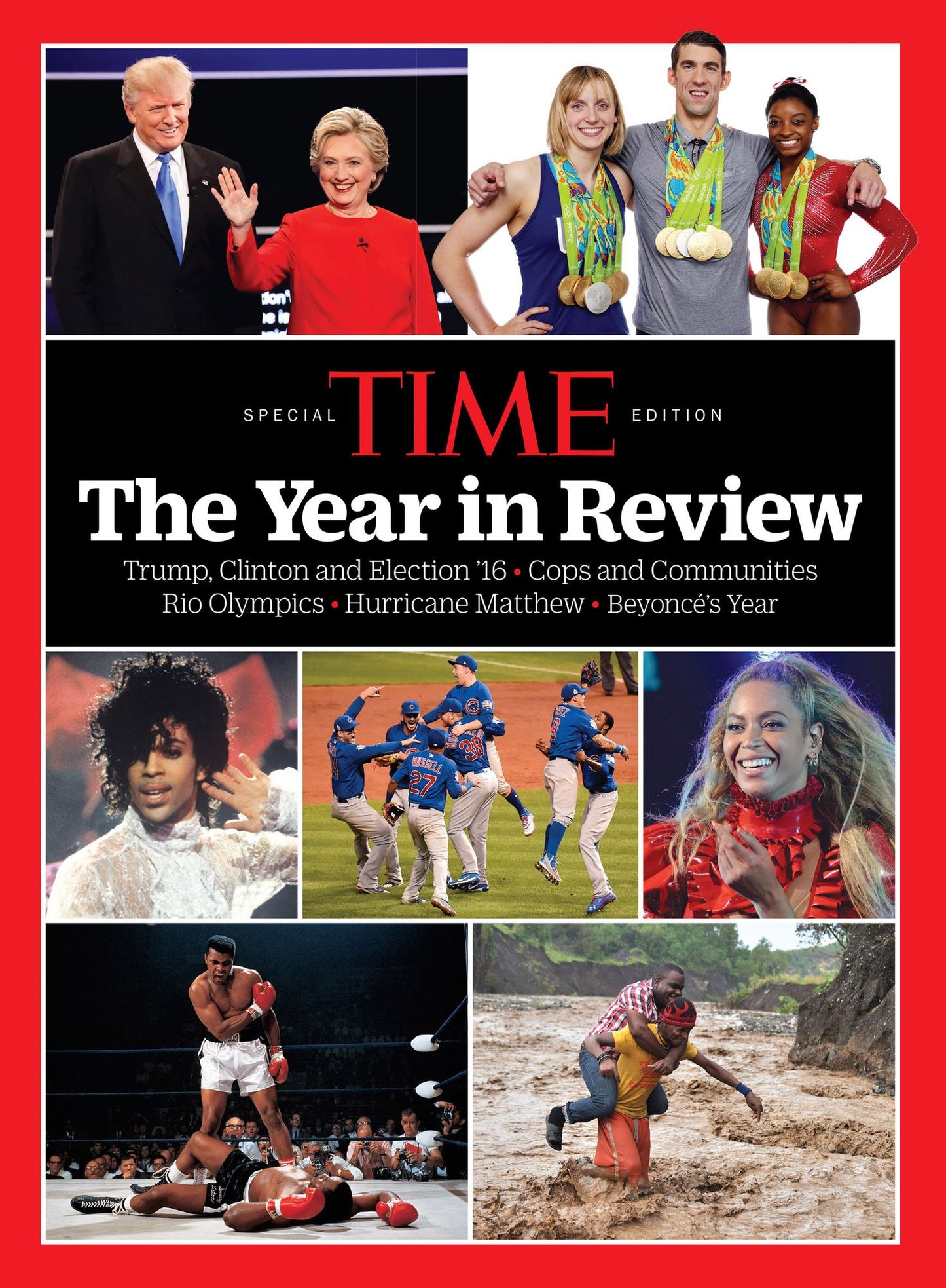 TIME A Year in Review: 2016: Trump, Clinton and Election '16 - Cops and Communities - Rio Olympics - Hurricane Matthew - Beyonce's Year