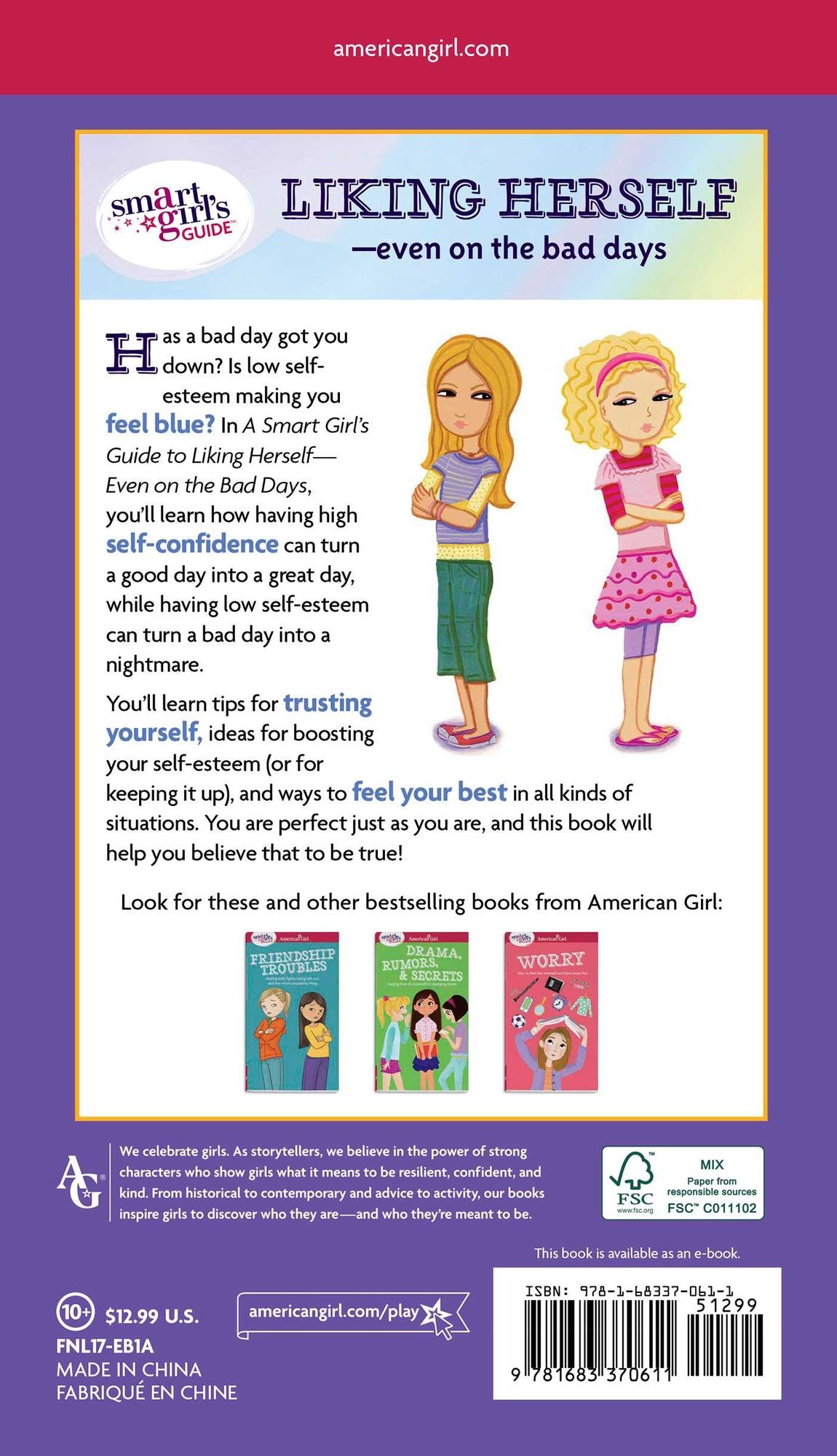 A Smart Girl's Guide: Liking Herself: Even on the Bad Days