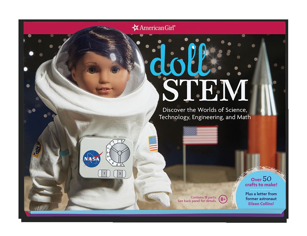 Doll STEM: Discover the worlds of Science, Technology, Engineering, and Math.