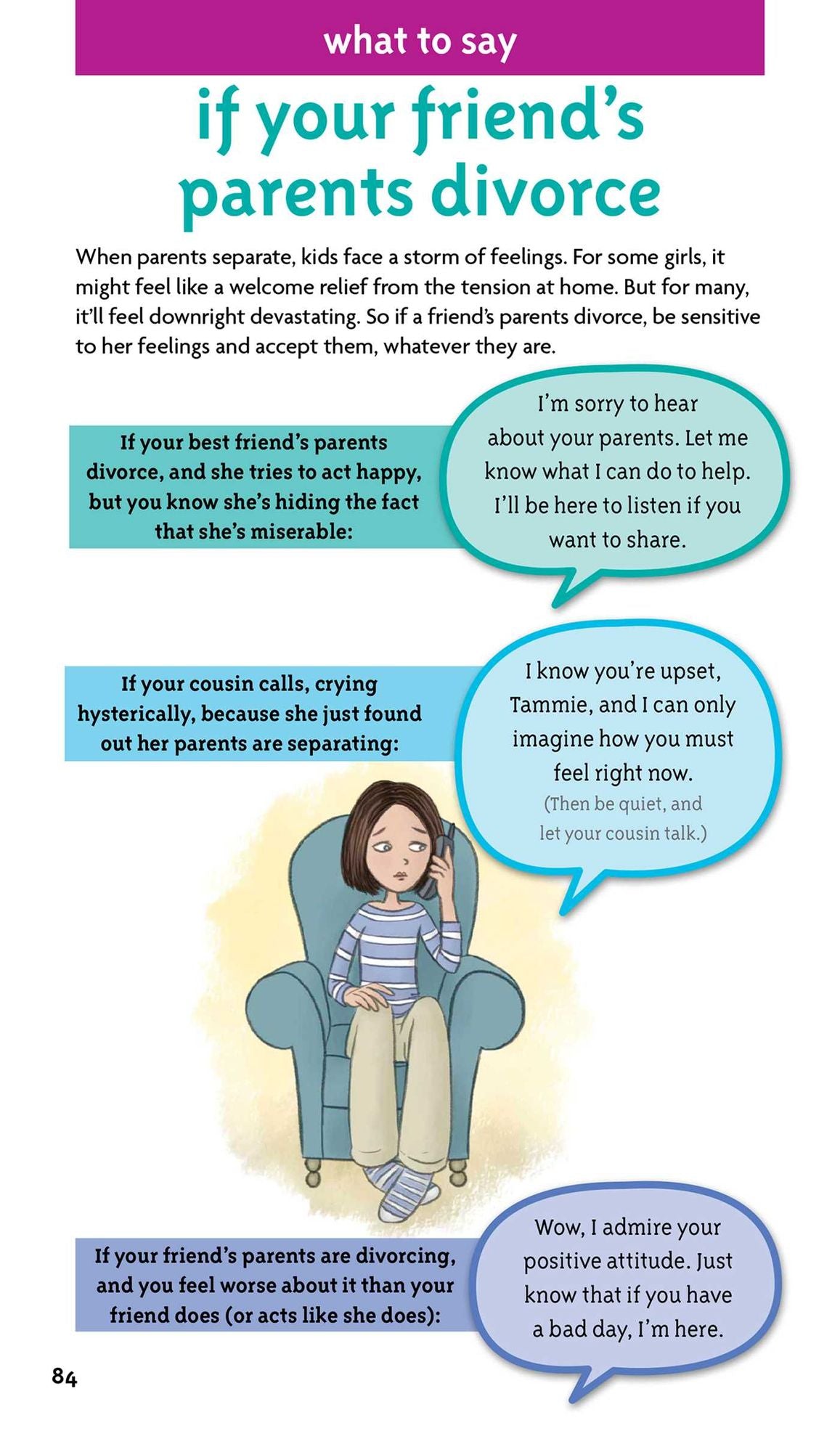 A Smart Girl's Guide: Knowing What to Say: Finding the Words to Fit Any Situation