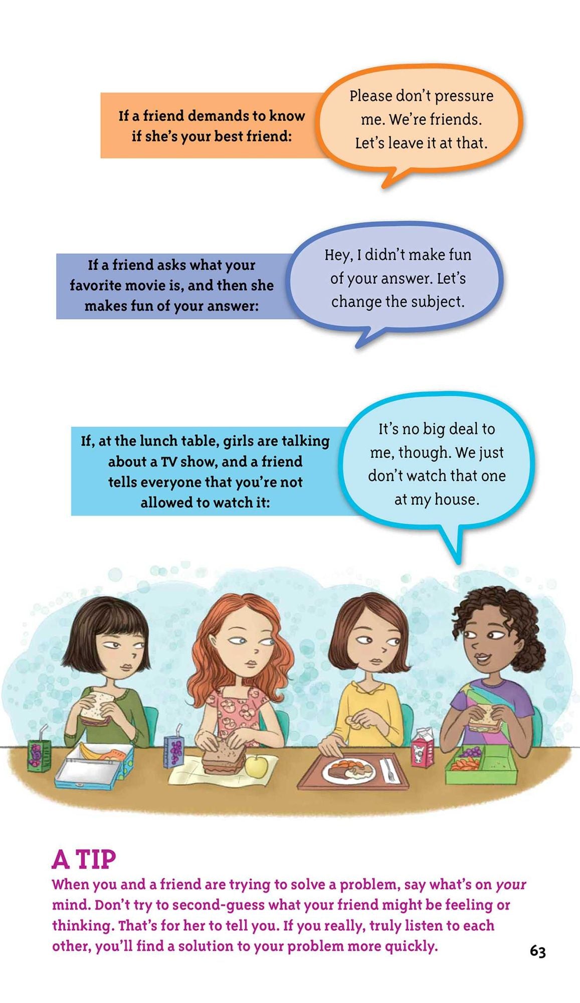 A Smart Girl's Guide: Knowing What to Say: Finding the Words to Fit Any Situation