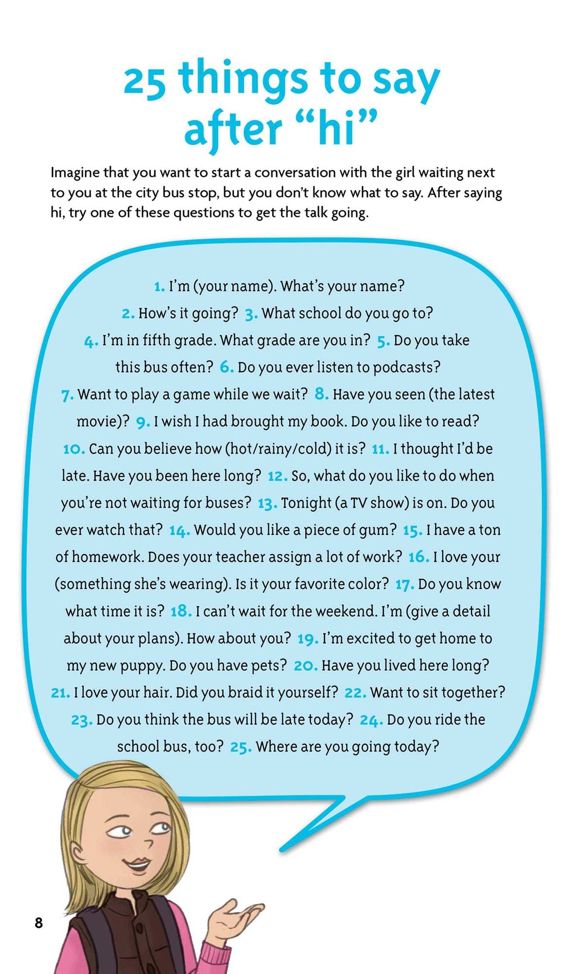 A Smart Girl's Guide: Knowing What to Say: Finding the Words to Fit Any Situation