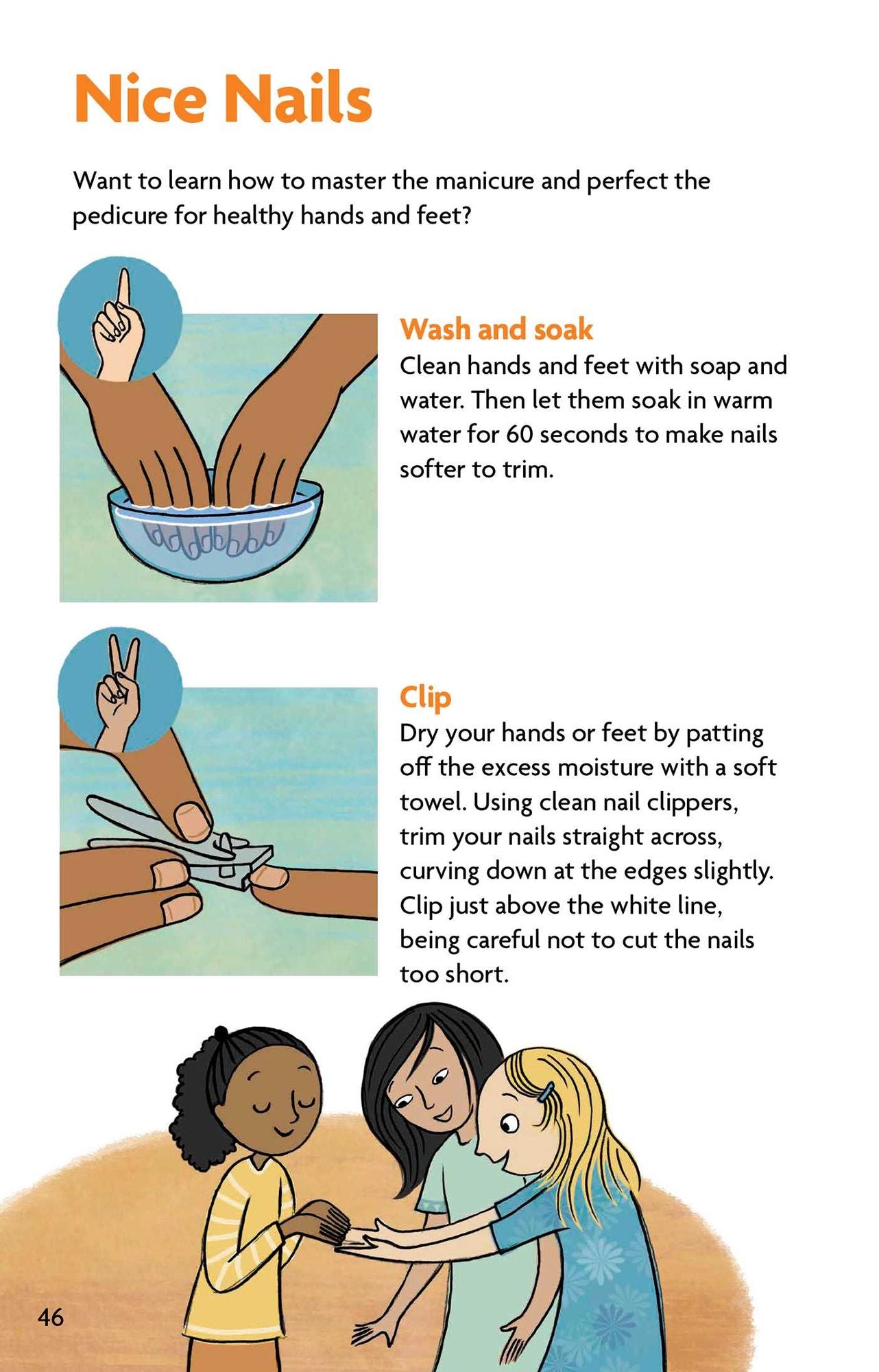 The Skin & Nails Book: Care & Keeping Advice for Girls