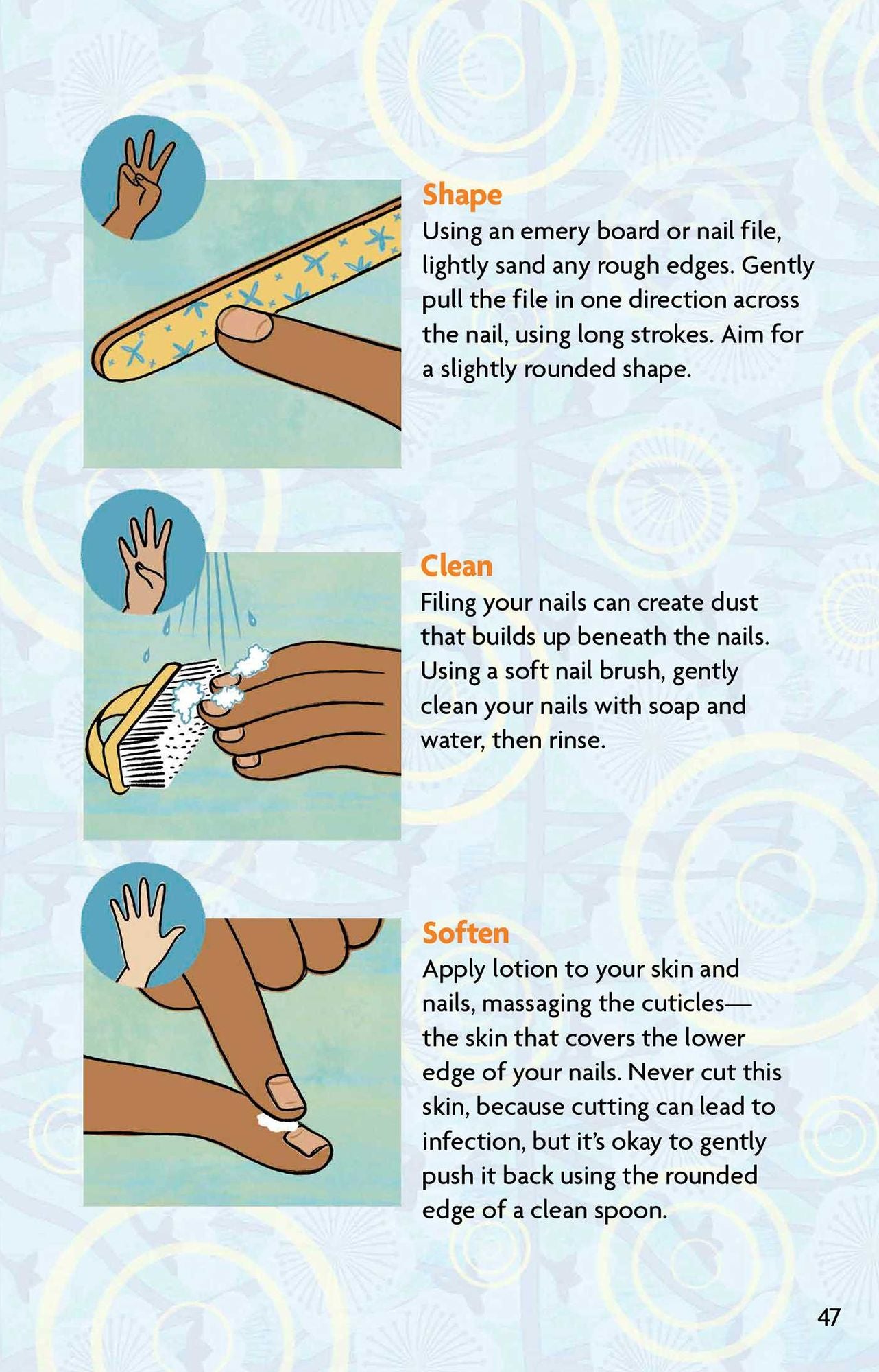 The Skin & Nails Book: Care & Keeping Advice for Girls