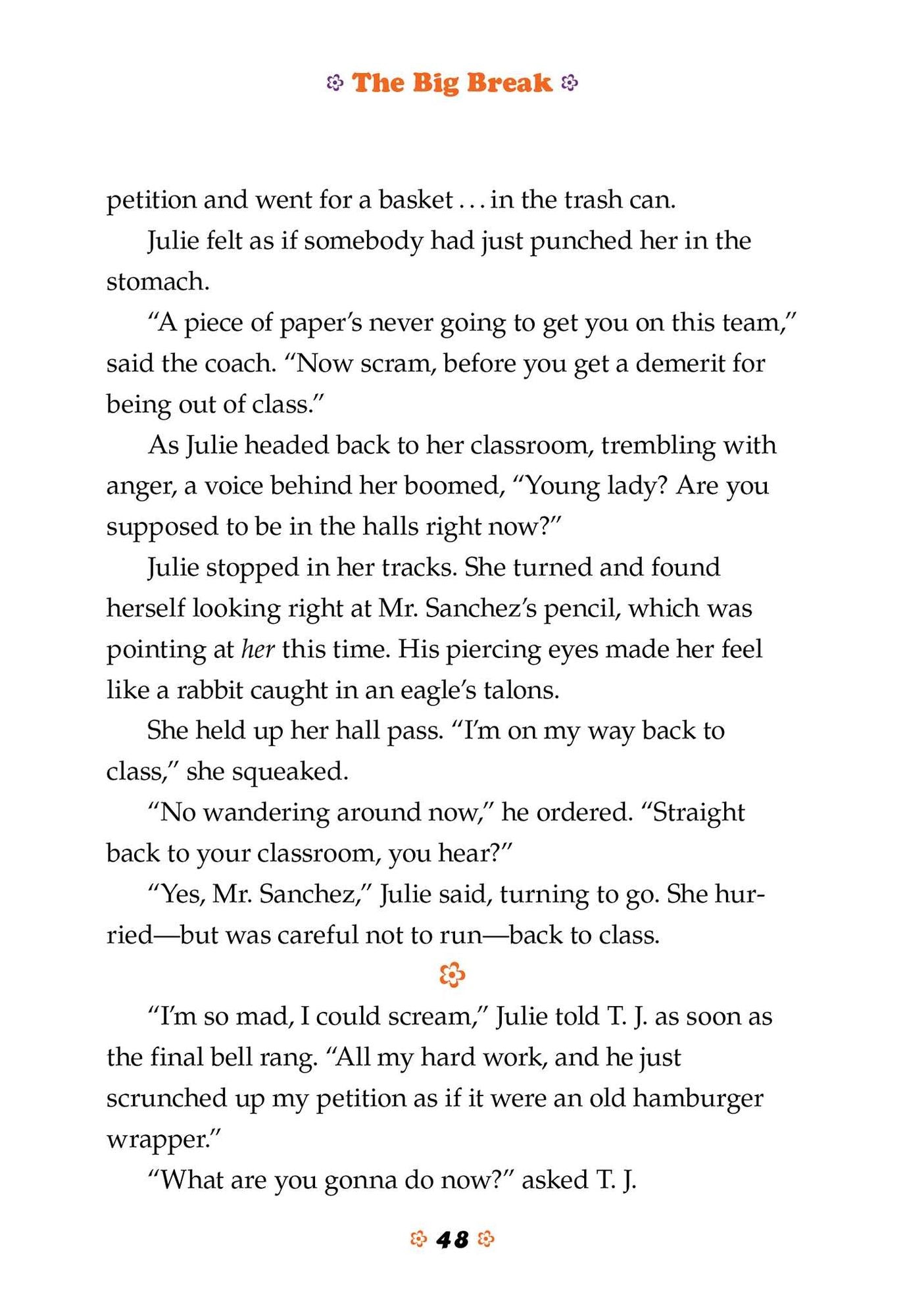 Julie: The Big Break